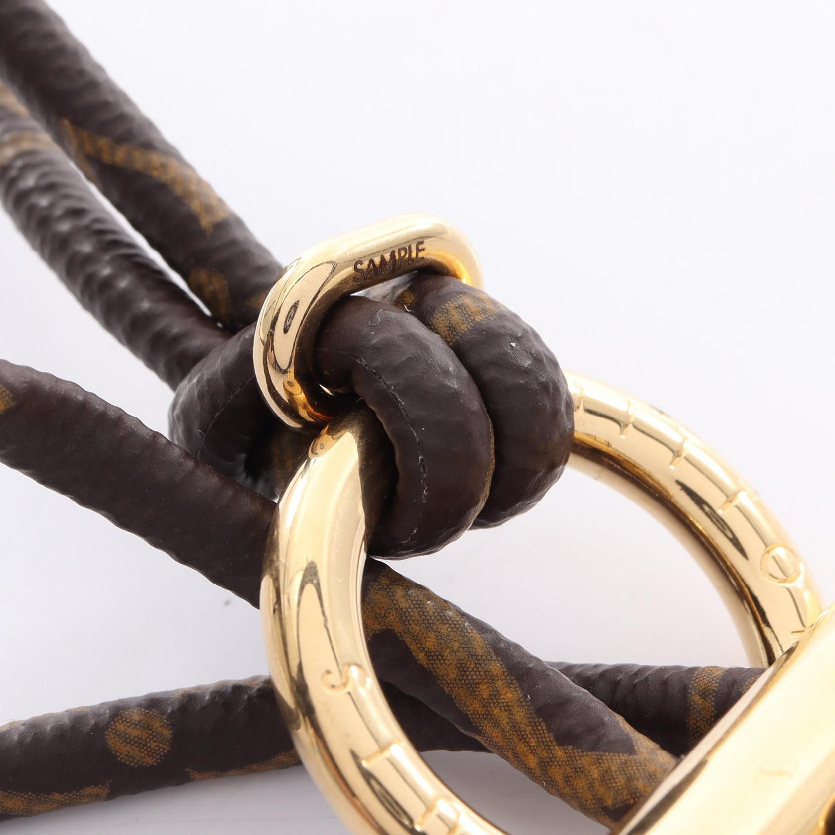 Louis Vuitton Louis Vuitton Louis Vuitton Collier Toggle Monogram Necklace Textile Necklace MP1967 DUTY FREE for USA Size ONE SIZE - 7 Thumbnail