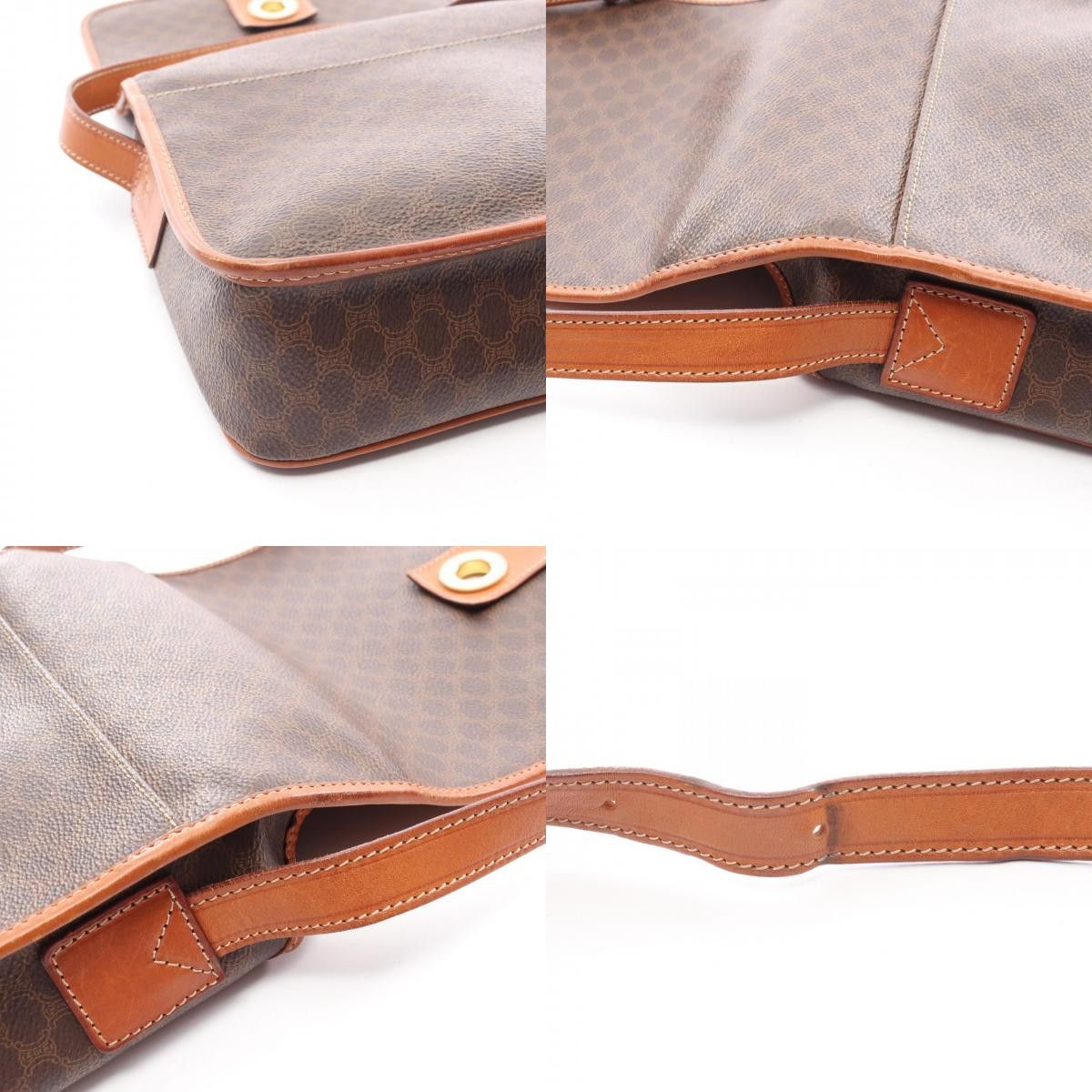 Celine Celine Celine Macadam Coated Canvas Leather Shoulder Bag Plastic / Synthetic Shoulder Bag DUTY FREE for USA Size ONE SIZE - 9 Thumbnail