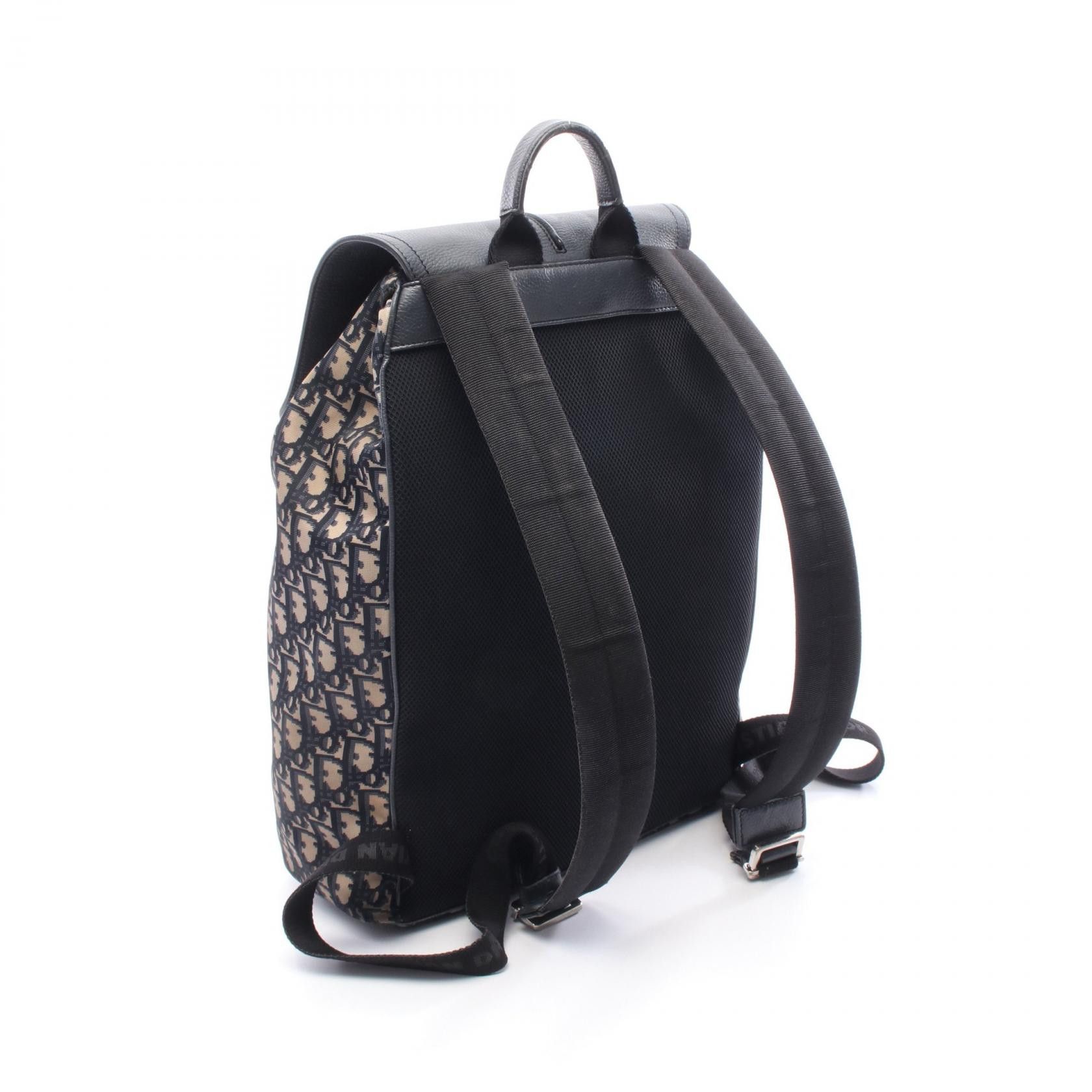Dior Dior Dior Oblique Nylon Leather Backpack Textile Backpack DUTY FREE for USA Size ONE SIZE - 2 Thumbnail
