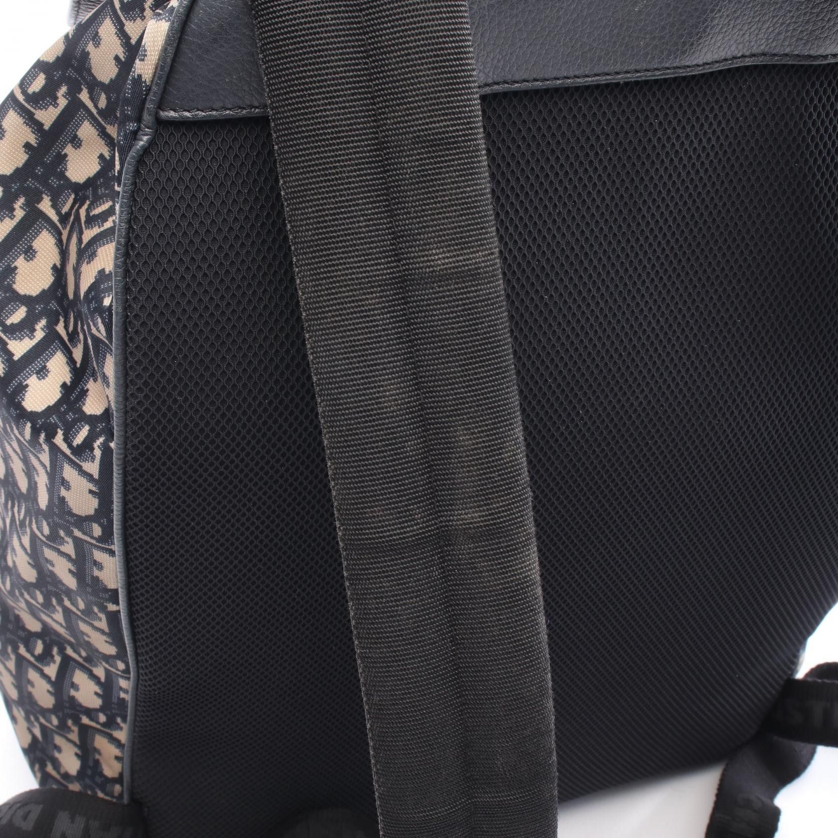 Dior Dior Dior Oblique Nylon Leather Backpack Textile Backpack DUTY FREE for USA Size ONE SIZE - 5 Thumbnail