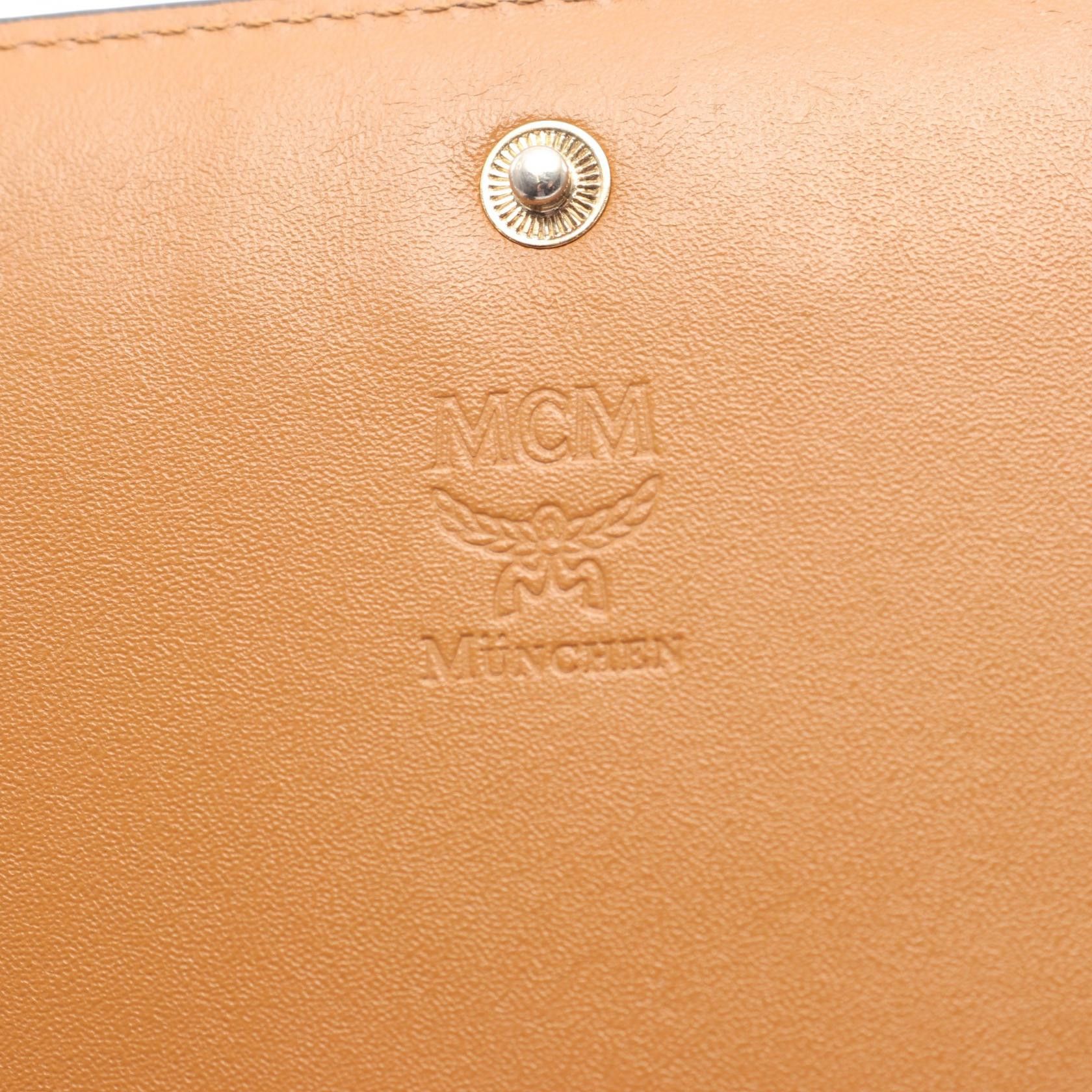 MCM MCM MCM Visetos Bijou Studs PVC Coated Canvas Shoulder Bag Plastic / Synthetic Shoulder Bag DUTY FREE for USA Size ONE SIZE - 5 Thumbnail
