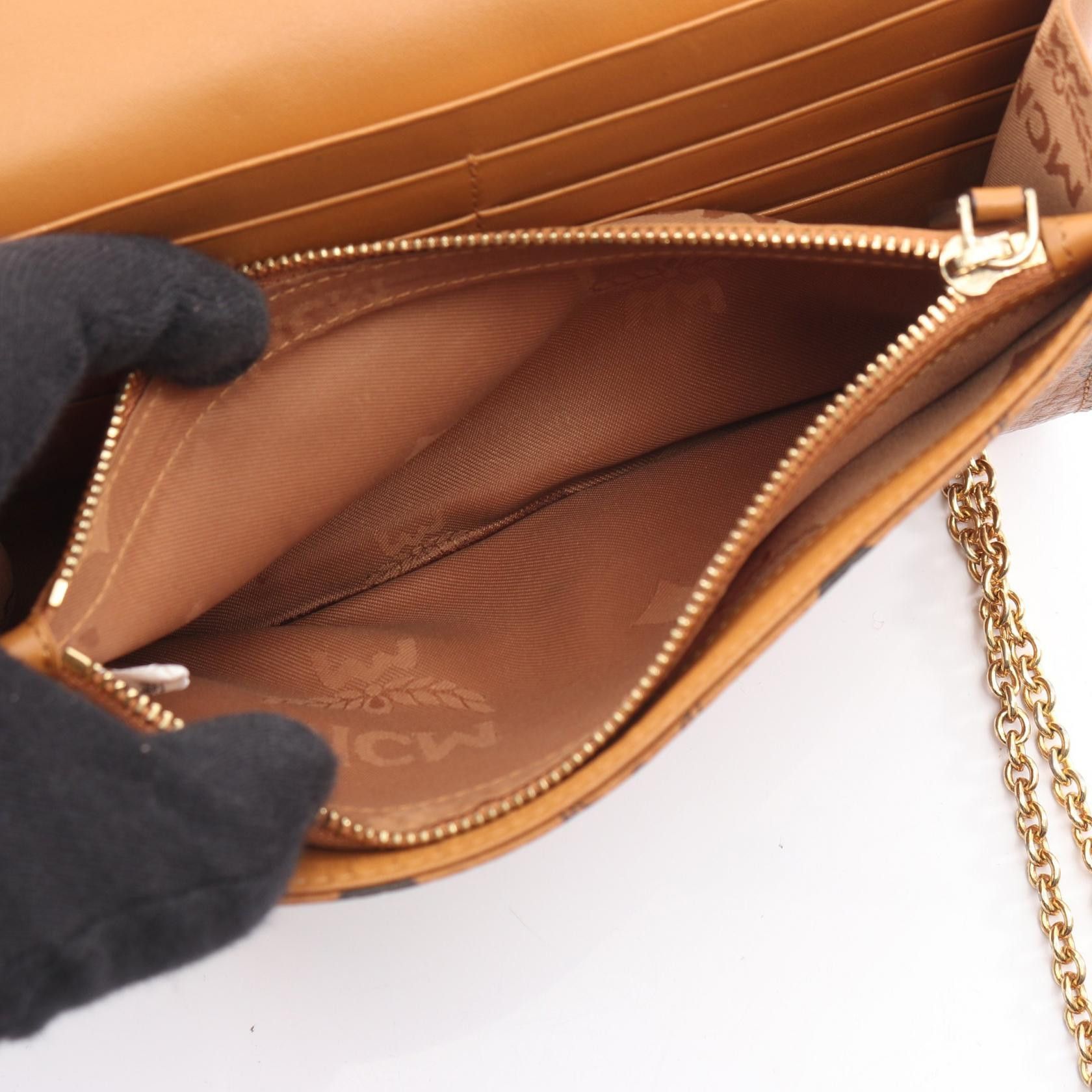 MCM MCM MCM Visetos Bijou Studs PVC Coated Canvas Shoulder Bag Plastic / Synthetic Shoulder Bag DUTY FREE for USA Size ONE SIZE - 4 Thumbnail
