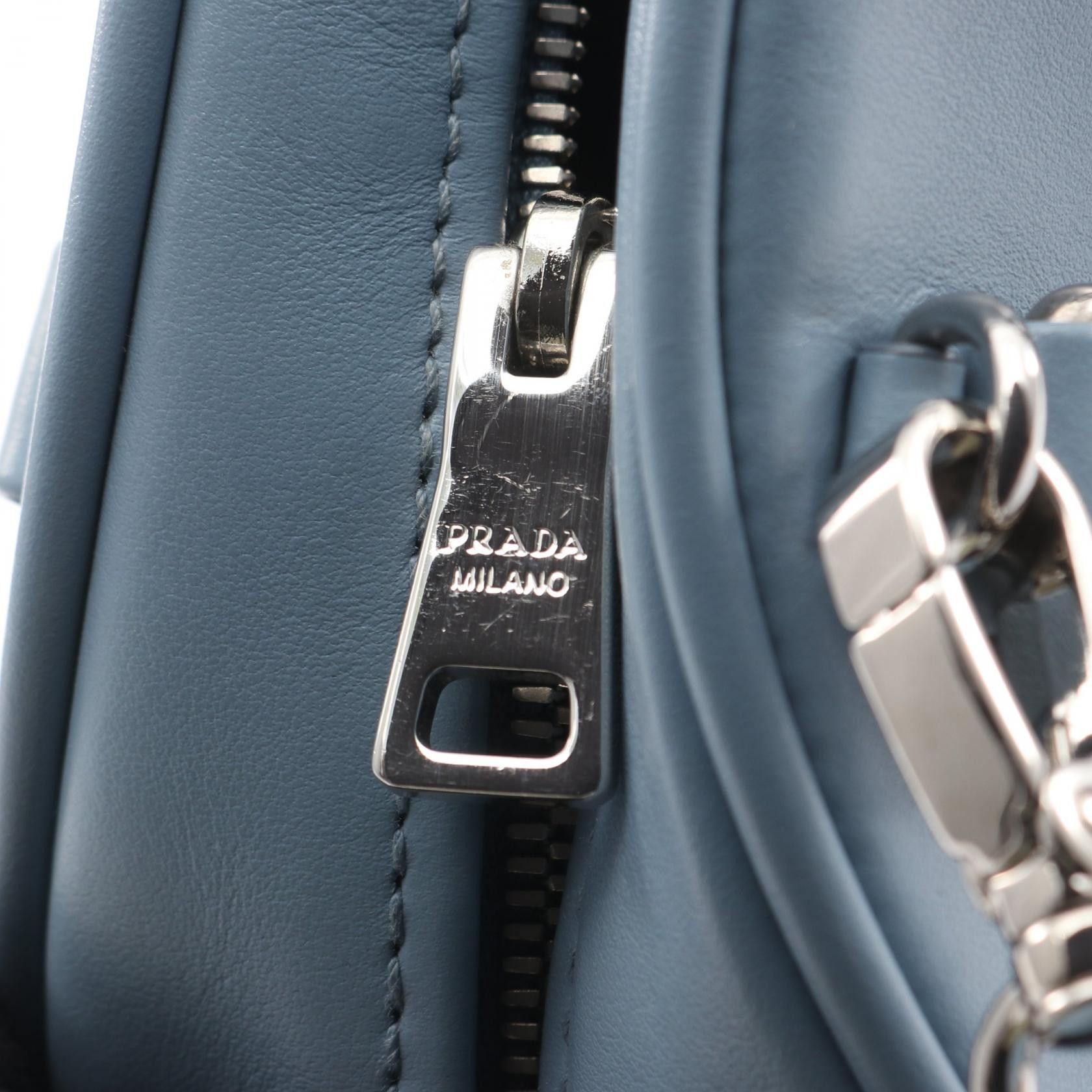 Prada Prada Prada Soft Calf Handbag Leather Handbag 1BB071 DUTY FREE for USA Size ONE SIZE - 6 Thumbnail