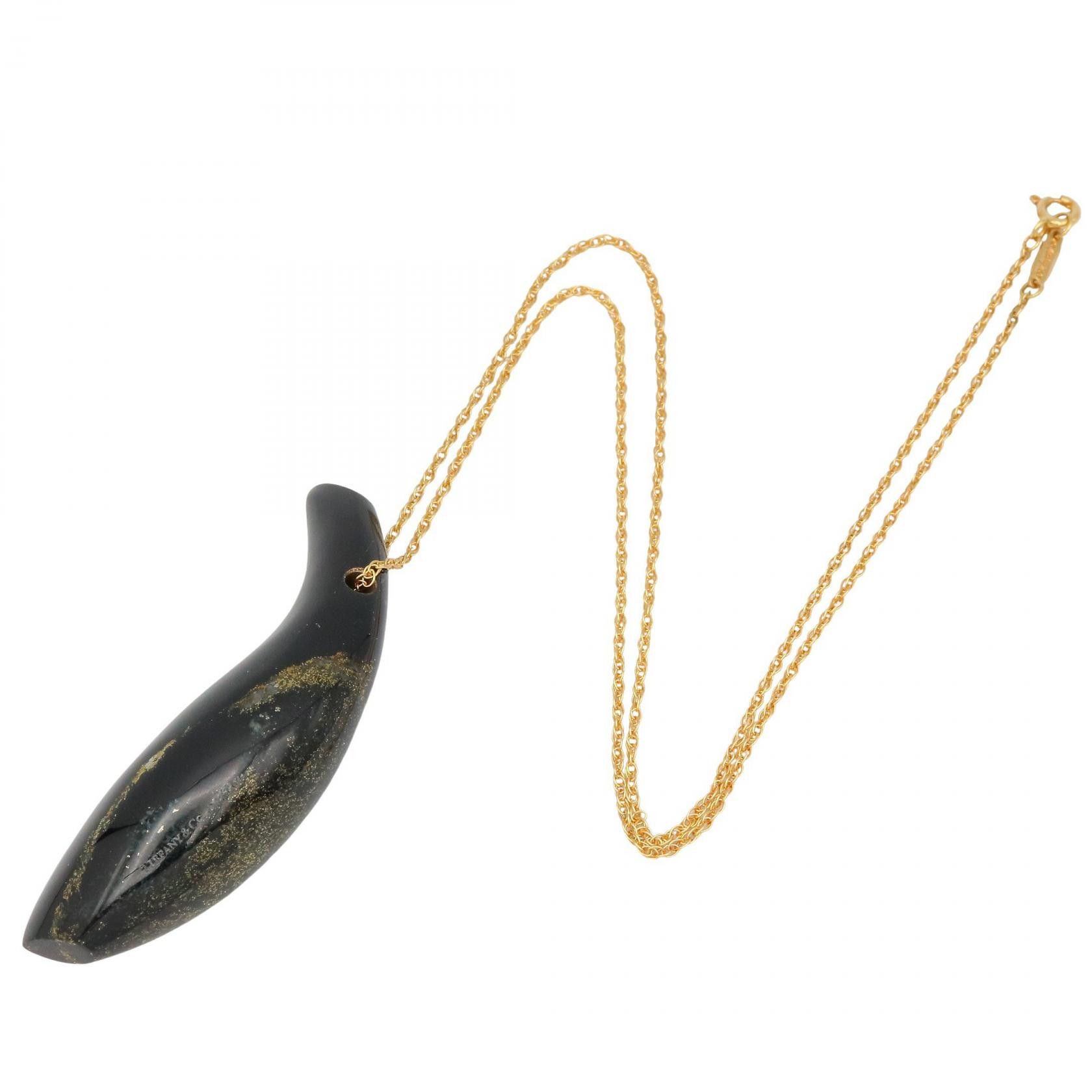Tiffany & Co. Tiffany & Co. Tiffany & Co. Morion Frank Gehry Fish Au750 Necklace Precious Metal Necklace DUTY FREE for USA Size ONE SIZE - 2 Thumbnail