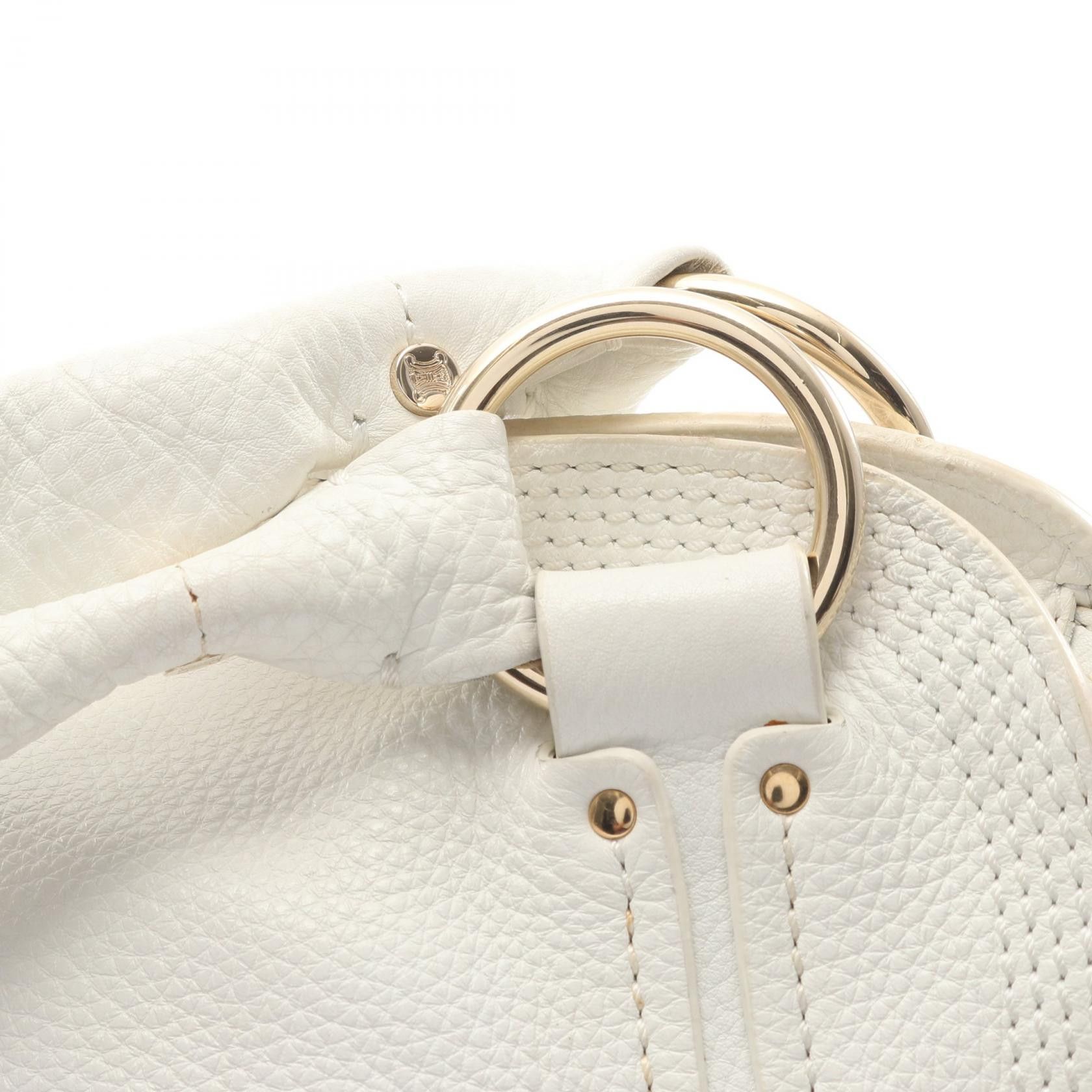 Celine Celine CELINE Bittersweet Leather Handbag Leather Handbag 160663NGR DUTY FREE for USA Size ONE SIZE - 7 Thumbnail