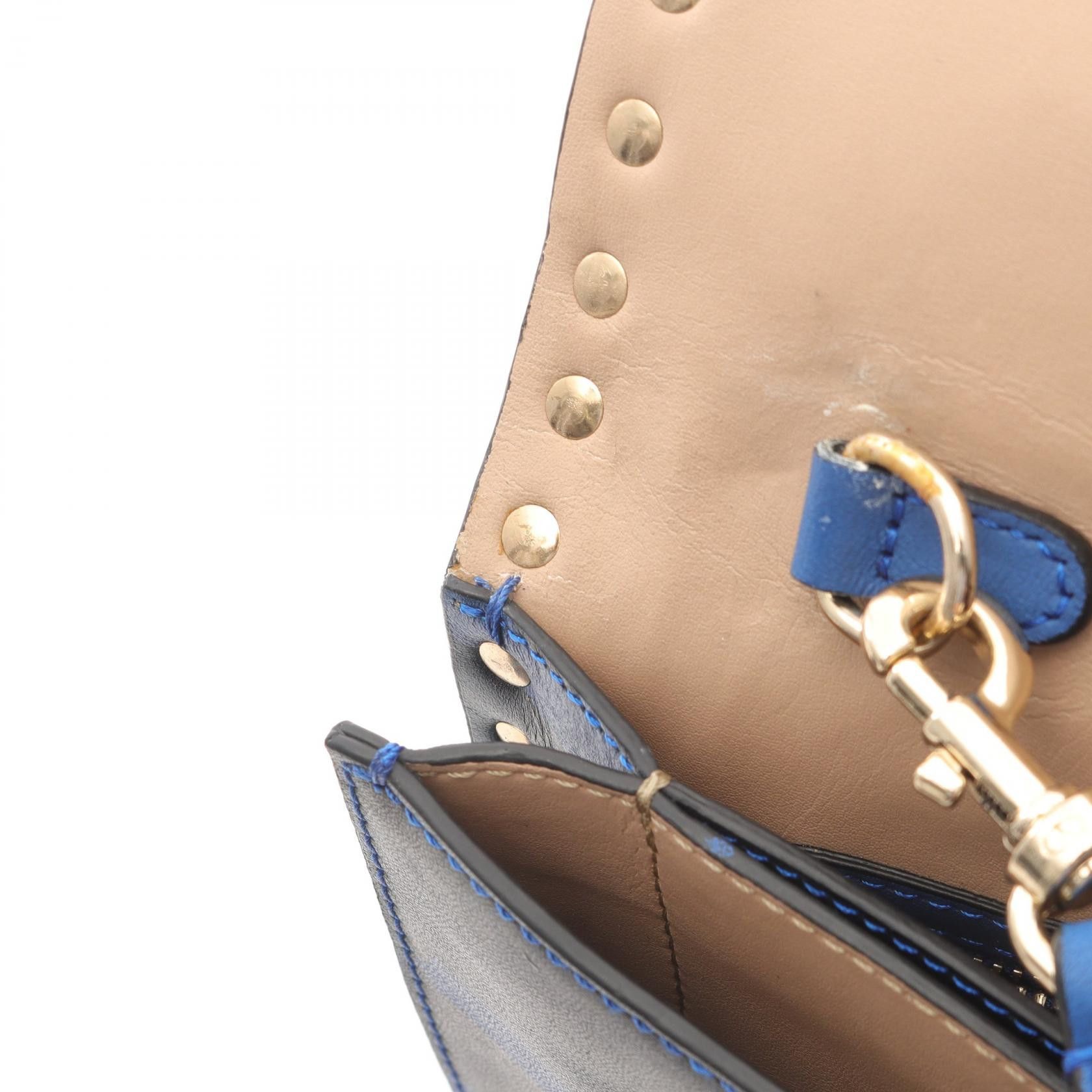 Valentino Valentino Valentino Garavani Rockstud Leather Clutch Bag Leather Clutch Bag DUTY FREE for USA Size ONE SIZE - 6 Thumbnail