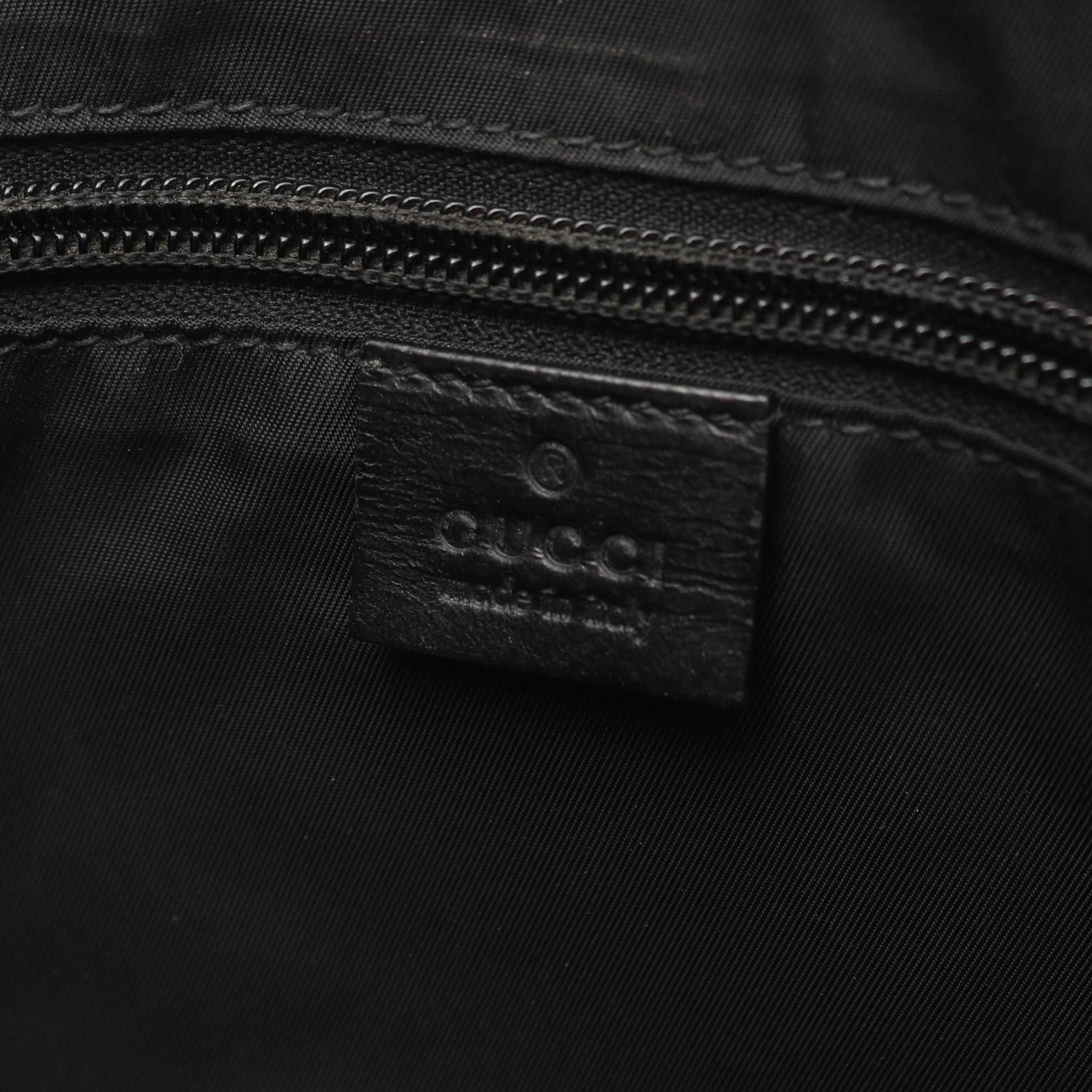 Gucci Gucci Gucci Sherry Line Canvas Leather Tote Bag Leather Tote Bag 337070 DUTY FREE for USA Size ONE SIZE - 4 Thumbnail