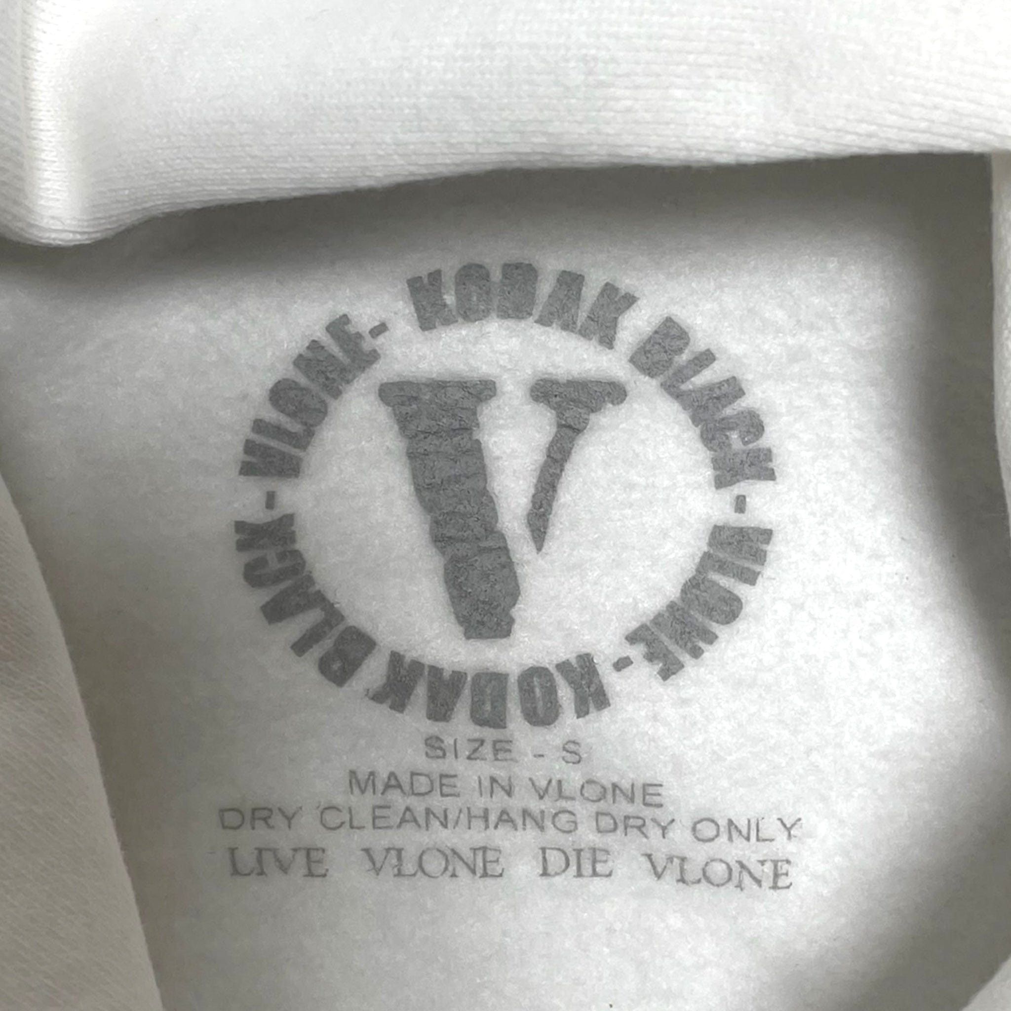 Vlone x Kodak Black 47 Hooded Sweatshirt White Size US S / EU 44-46 / 1 - 3 Thumbnail