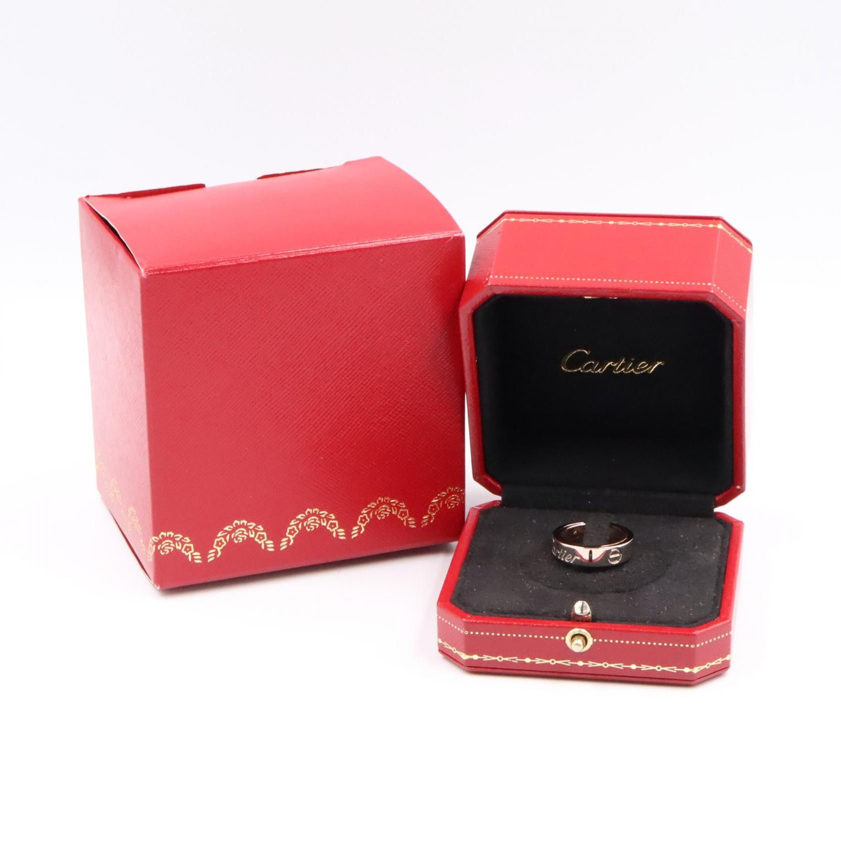 Cartier Cartier Cartier Secret Love Au750 Ring Size 9.5 Precious Metal Ring DUTY FREE for USA Size ONE SIZE - 9 Thumbnail