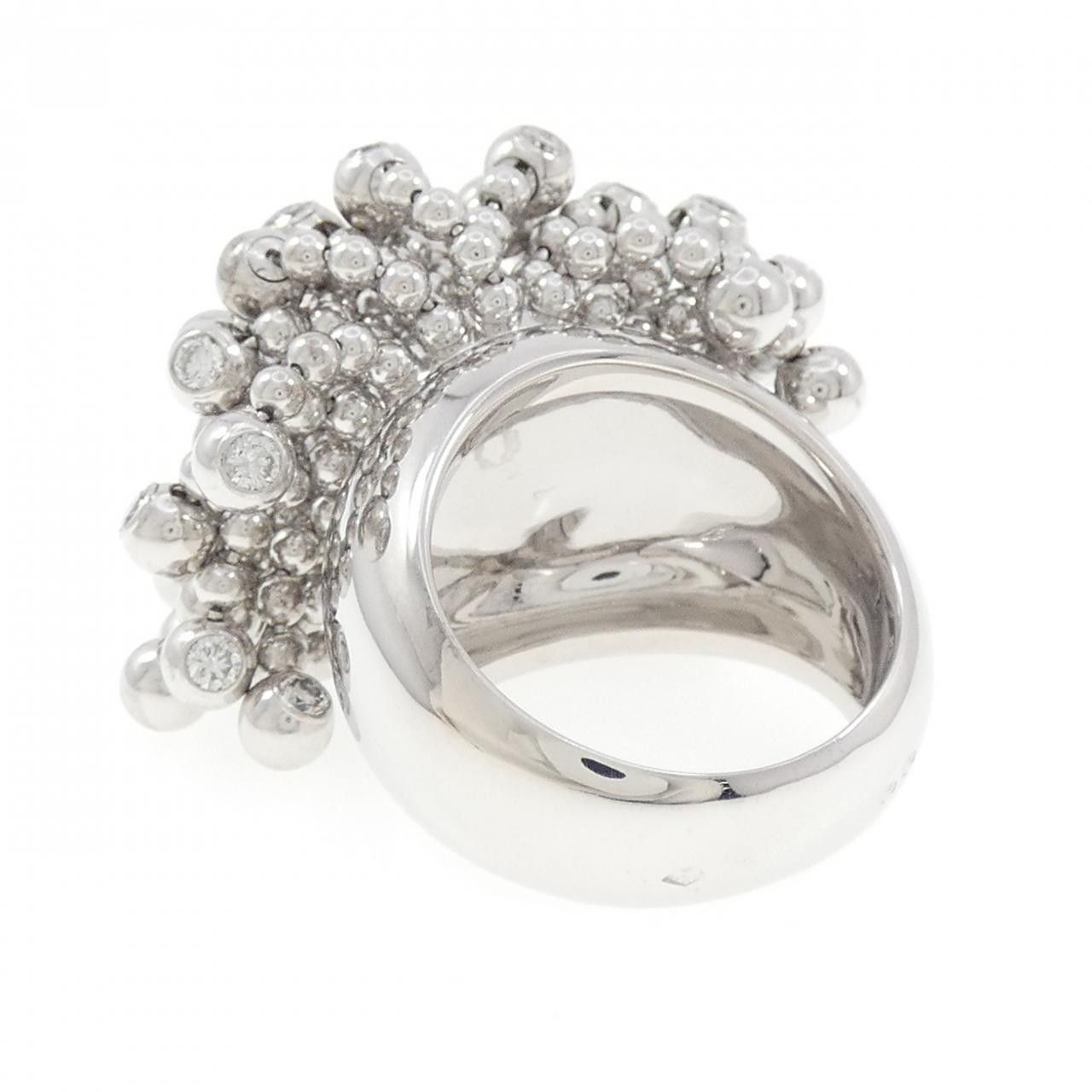 Cartier Cartier Cartier Peruk 750 White Gold Diamond Ring Size 15 Precious Metal Ring N4125300 DUTY FREE for USA Size ONE SIZE - 3 Thumbnail