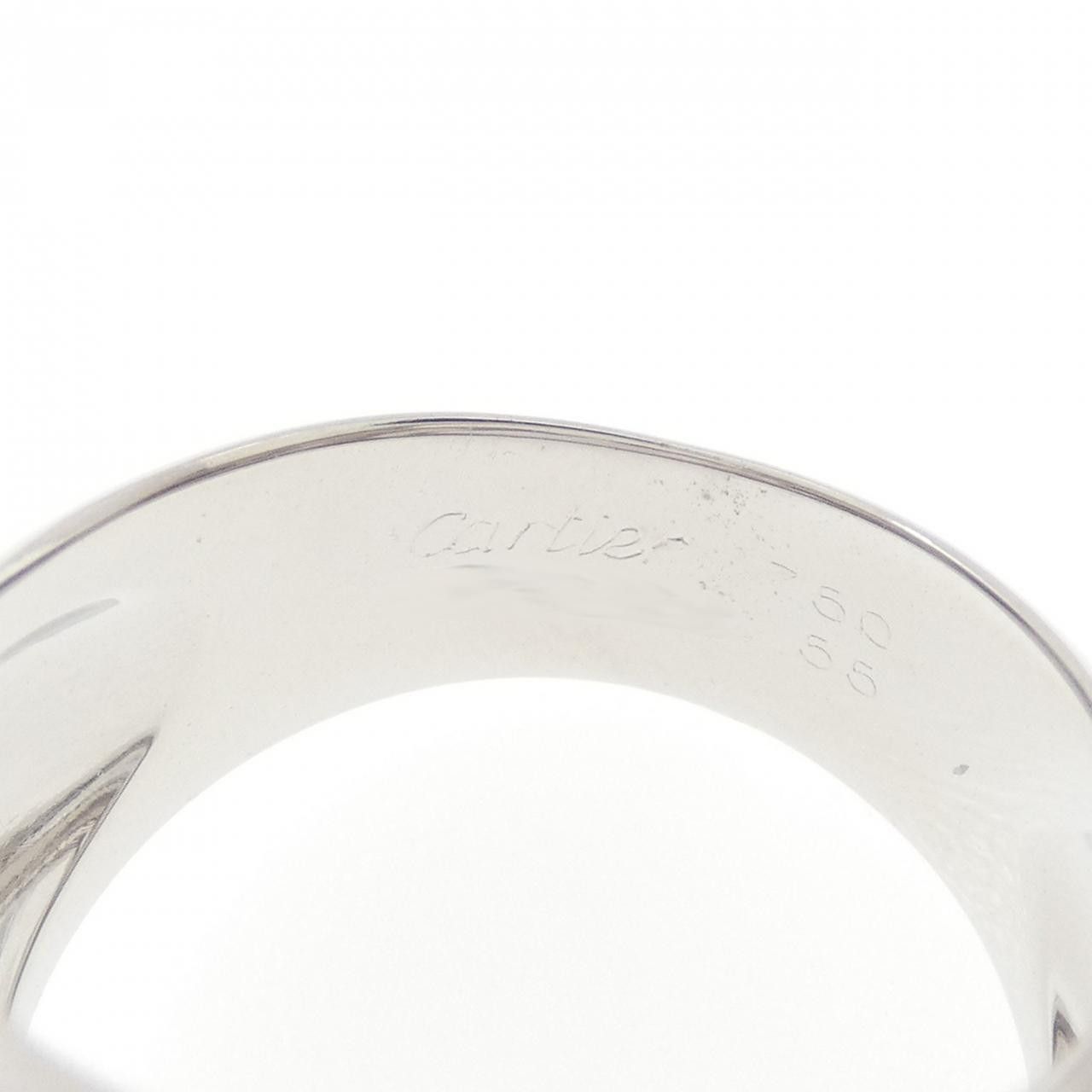 Cartier Cartier Cartier Peruk 750 White Gold Diamond Ring Size 15 Precious Metal Ring N4125300 DUTY FREE for USA Size ONE SIZE - 4 Thumbnail