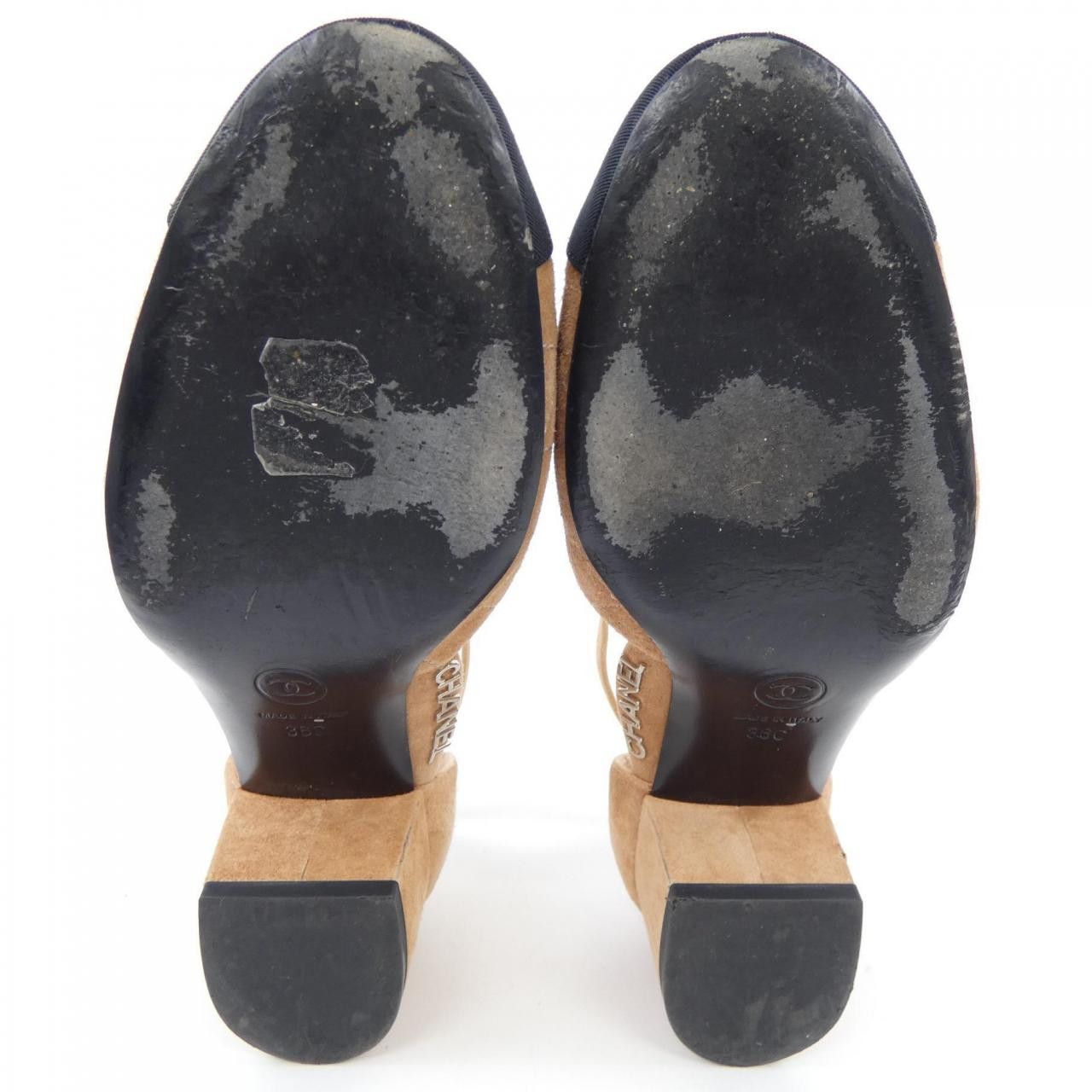 Chanel Chanel Chanel Calfskin Shoes Leather Shoes G36047Y51052 DUTY FREE for USA Size ONE SIZE - 4 Thumbnail