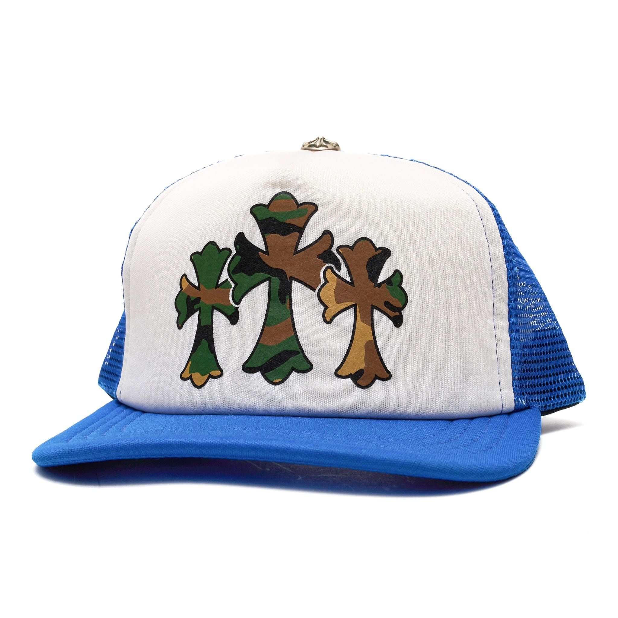 Chrome Hearts Camo Cemetery Cross Trucker Blue Size ONE SIZE - 5 Thumbnail