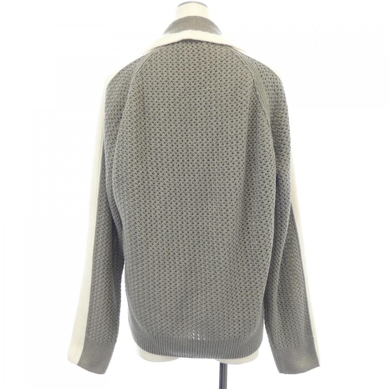 Hermes Hermes Hermes Maxi Mesh Polo Knit Textile Tops DUTY FREE for USA Size ONE SIZE - 2 Thumbnail