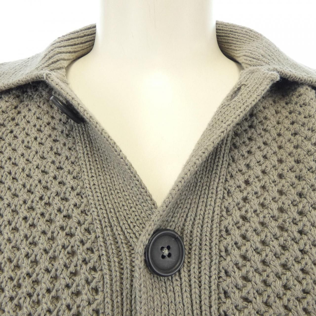 Hermes Hermes Hermes Maxi Mesh Polo Knit Textile Tops DUTY FREE for USA Size ONE SIZE - 5 Thumbnail