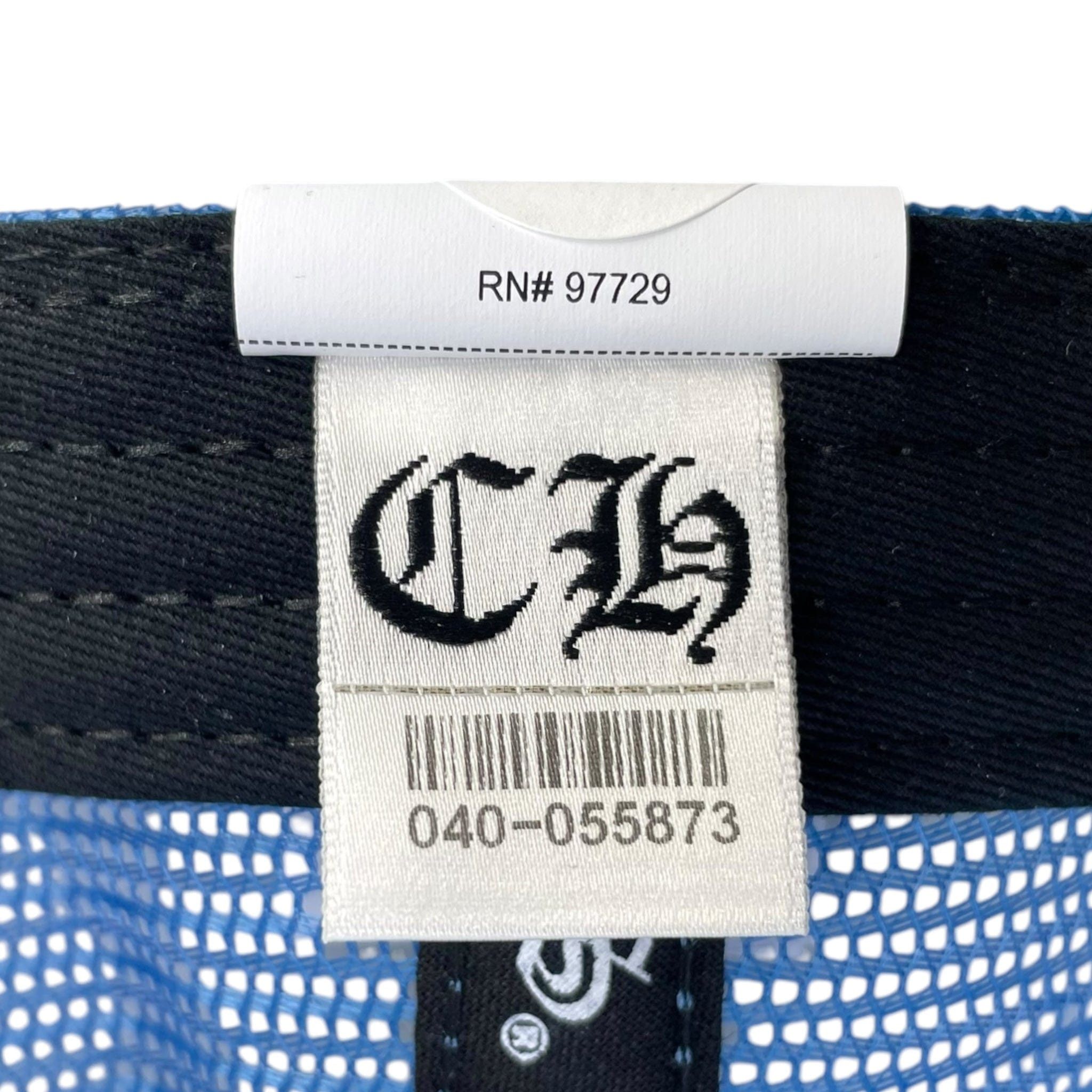 Chrome Hearts Cemetery Trucker Hat White Blue Size ONE SIZE - 10 Thumbnail