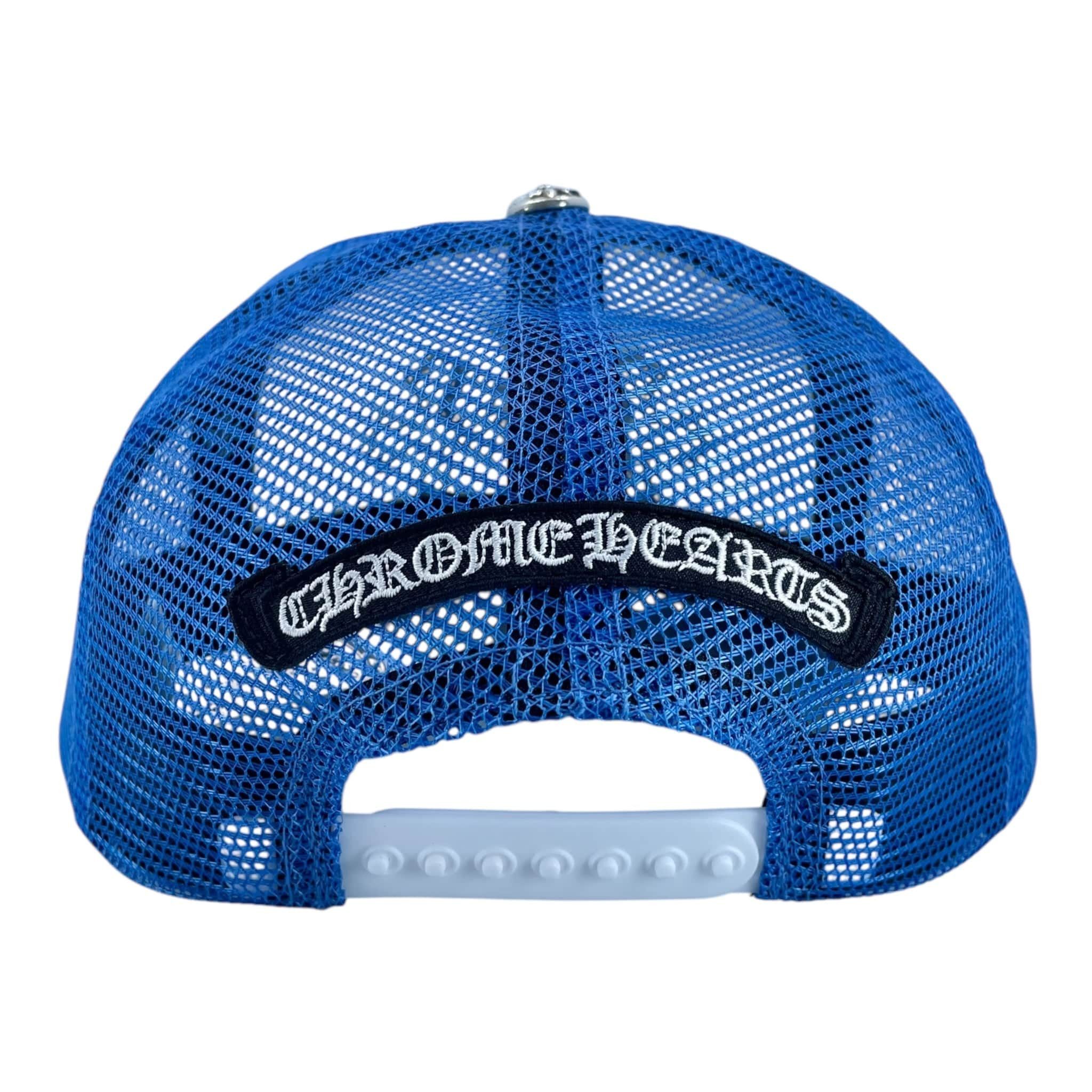 Chrome Hearts Cemetery Trucker Hat White Blue Size ONE SIZE - 6 Thumbnail
