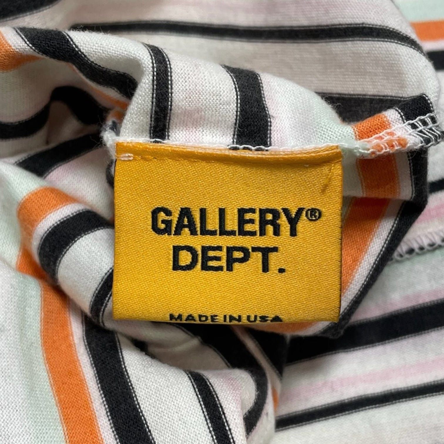 Gallery Dept. Gallery Department Nelson Striped Short Sleeve Tee Shirt Mul Size US M / EU 48-50 / 2 - 5 Thumbnail
