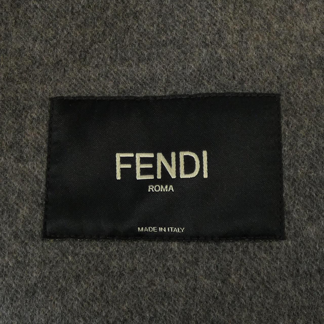 Fendi Fendi Fendi Wool Coat Others Outerwear FF0770APNB DUTY FREE for USA Size ONE SIZE - 4 Thumbnail