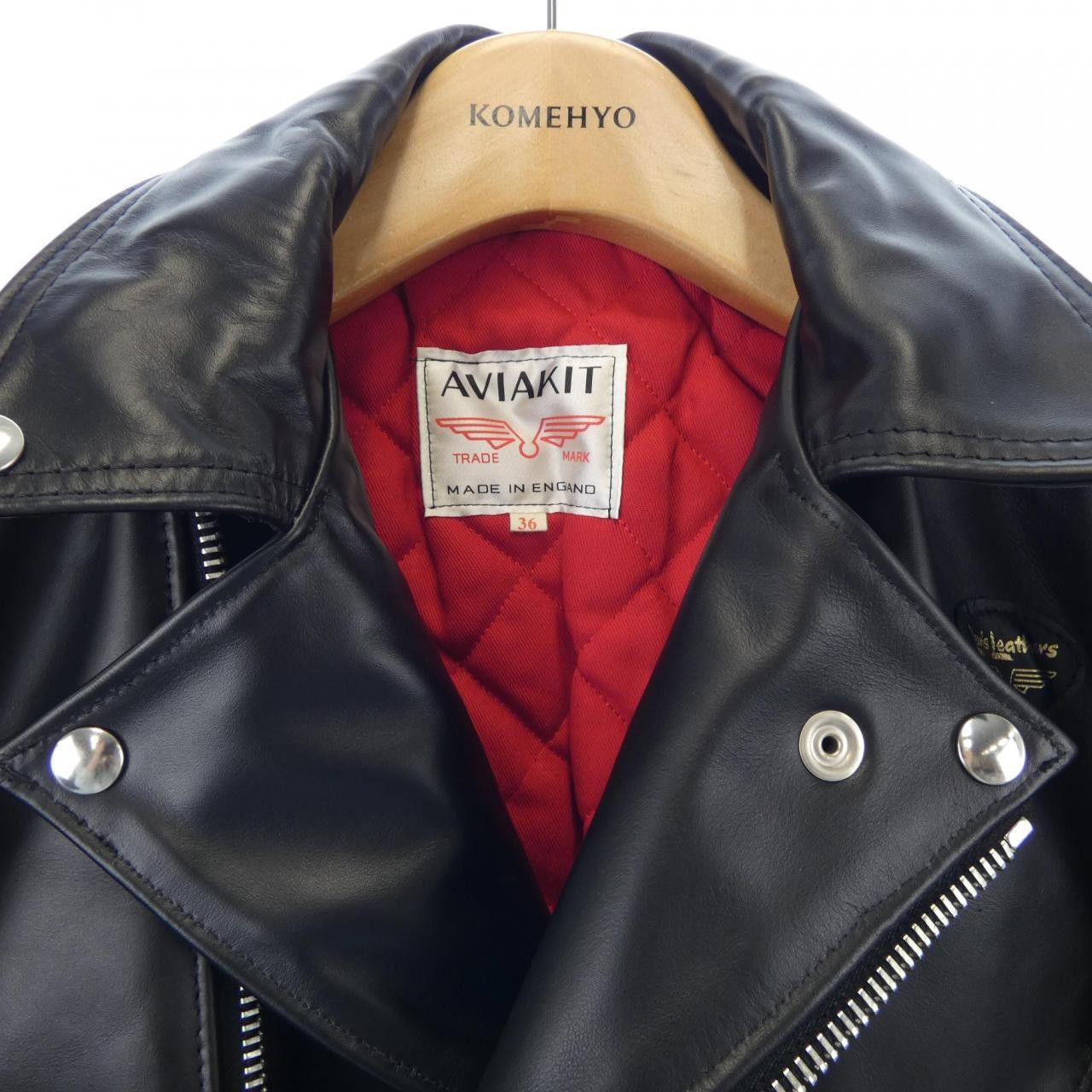 Other Other Lewis Leathers CYCLONE Leather Riders Jacket Leather Outerwear 441T/CYCLONE DUTY FREE for USA Size ONE SIZE - 5 Thumbnail