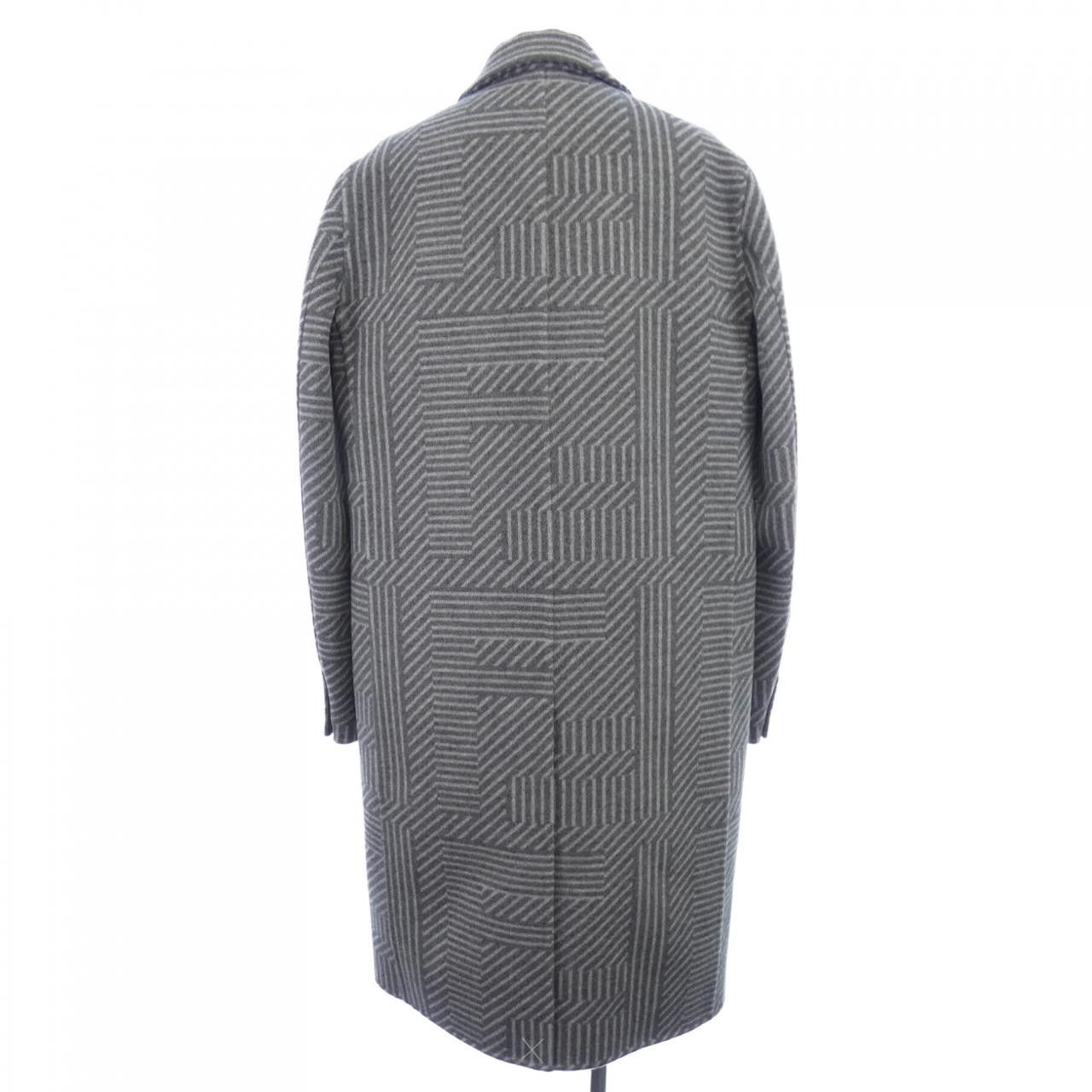 Fendi Fendi Fendi Wool Coat Others Outerwear FF0770APNB DUTY FREE for USA Size ONE SIZE - 2 Thumbnail