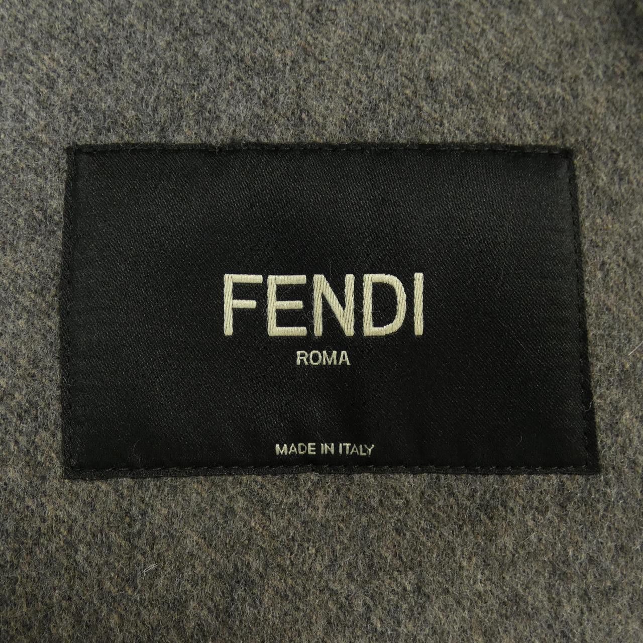 Fendi Fendi Fendi Wool Coat Others Outerwear FF0770APNB DUTY FREE for USA Size ONE SIZE - 4 Thumbnail