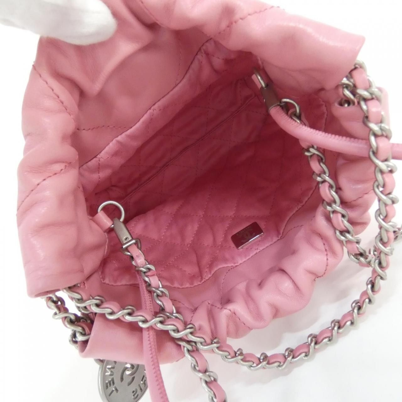 Chanel Chanel Chanel Chanel 22 Line Calf Mini Bag Leather Crossbody Bag AS3980 DUTY FREE for USA Size ONE SIZE - 9 Thumbnail