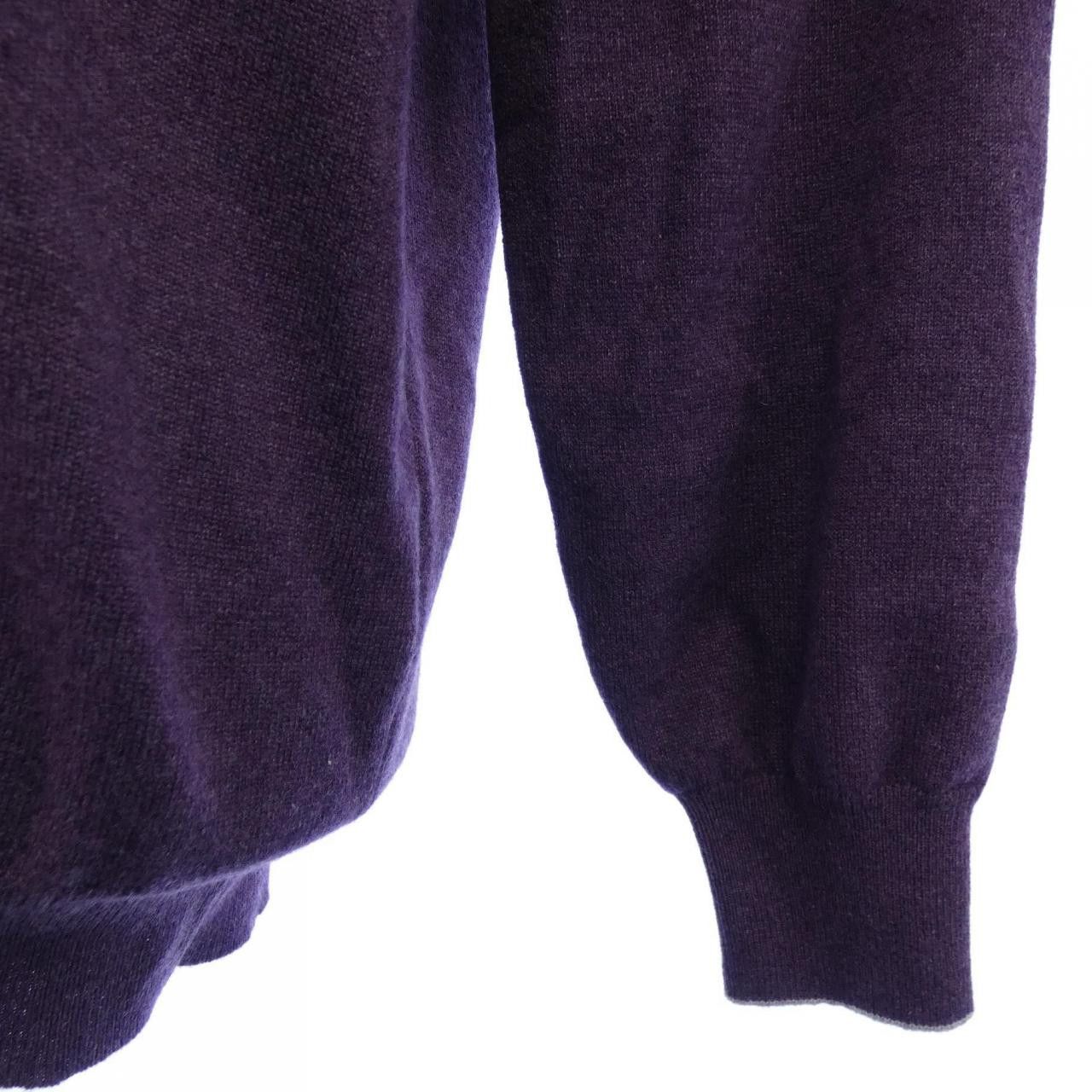 Brunello Cucinelli Brunello Cucinelli Brunello Cucinelli Cashmere Knit Textile Tops LAK1698979 DUTY FREE for USA Size ONE SIZE - 6 Thumbnail