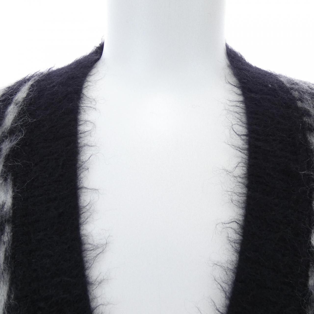 Yves Saint Laurent Yves Saint Laurent Saint Laurent Knit Cardigan Textile Tops 690064Y75KD1095 DUTY FREE for USA Size ONE SIZE - 5 Thumbnail