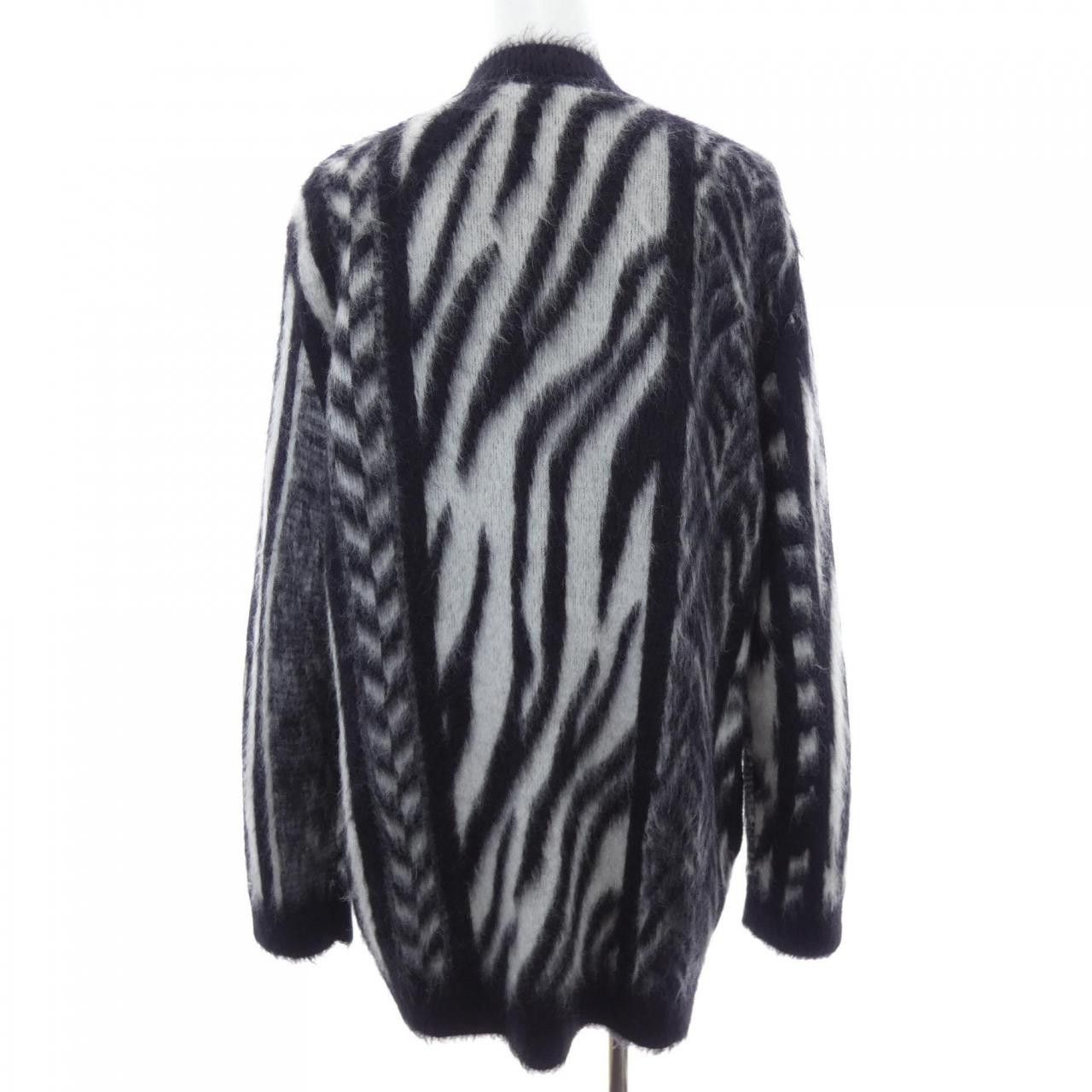 Yves Saint Laurent Yves Saint Laurent Saint Laurent Knit Cardigan Textile Tops 690064Y75KD1095 DUTY FREE for USA Size ONE SIZE - 2 Thumbnail