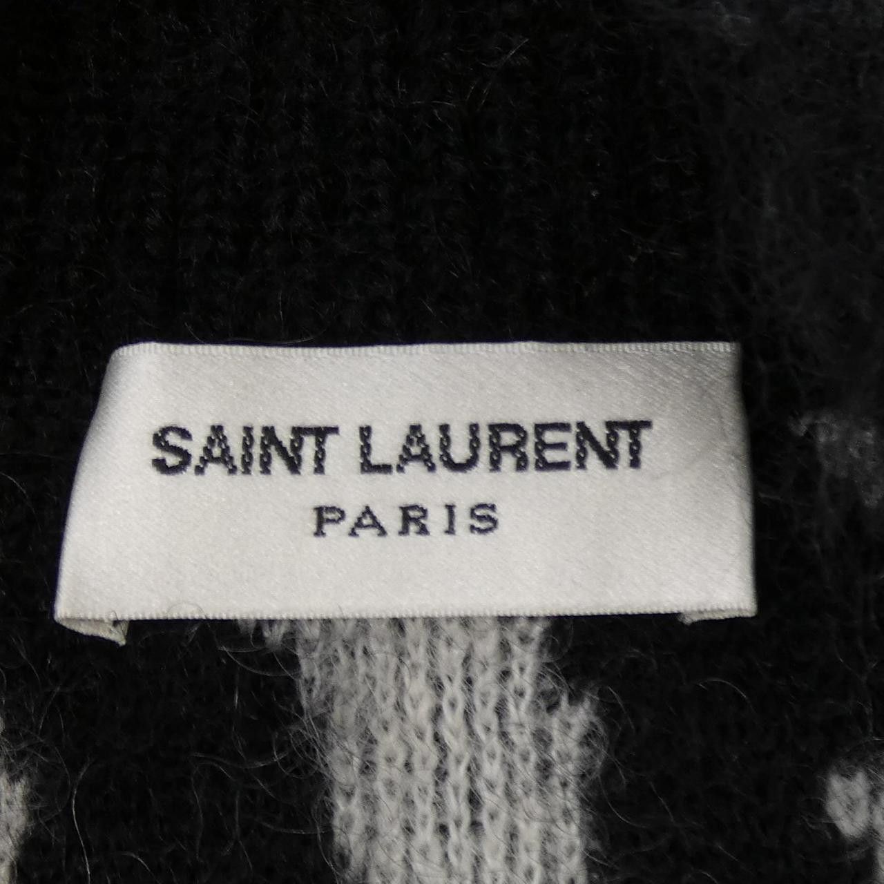 Yves Saint Laurent Yves Saint Laurent Saint Laurent Knit Cardigan Textile Tops 690064Y75KD1095 DUTY FREE for USA Size ONE SIZE - 4 Thumbnail