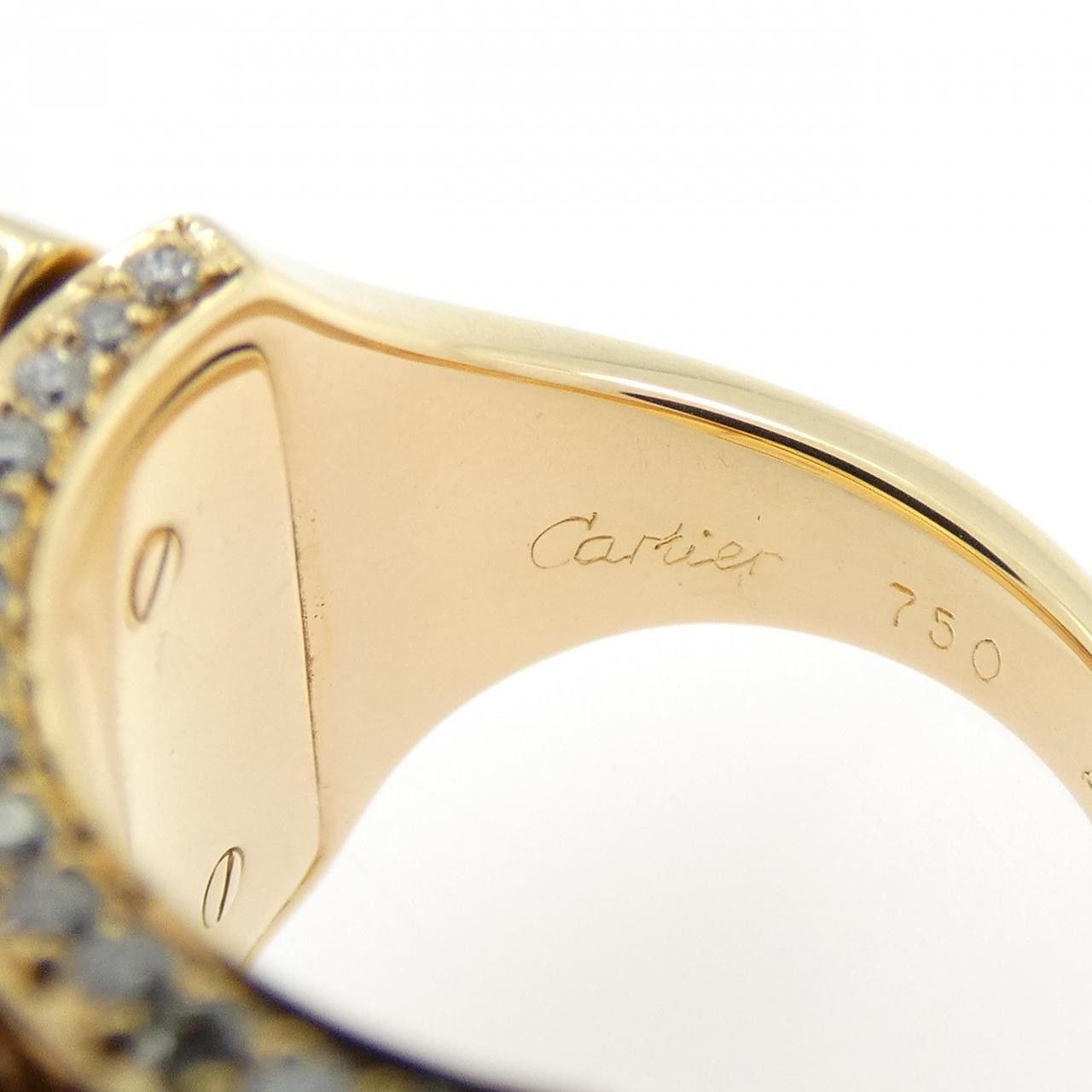 Cartier Cartier Cartier Diadea 750 Yellow Gold Diamond Ring Size 8.5 Precious Metal Ring 286725 DUTY FREE for USA Size ONE SIZE - 4 Thumbnail