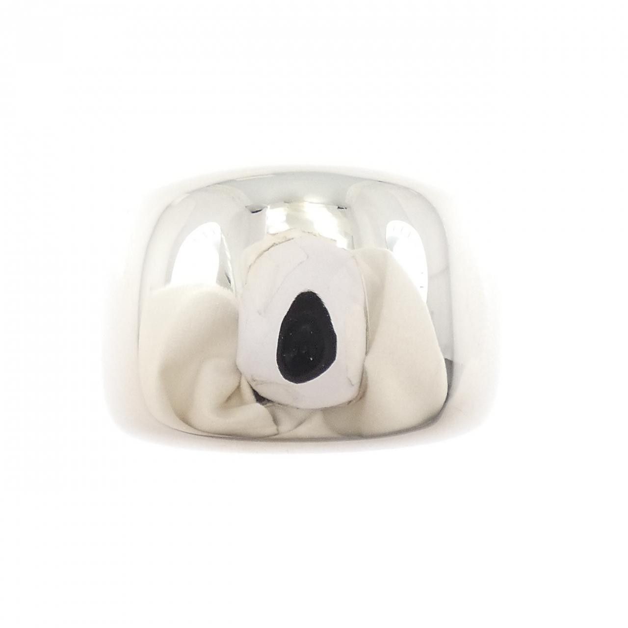 Cartier Cartier Cartier Nouvelle Vague 750 White Gold Ring Size 47 Precious Metal Ring DUTY FREE for USA Size ONE SIZE - 2 Thumbnail