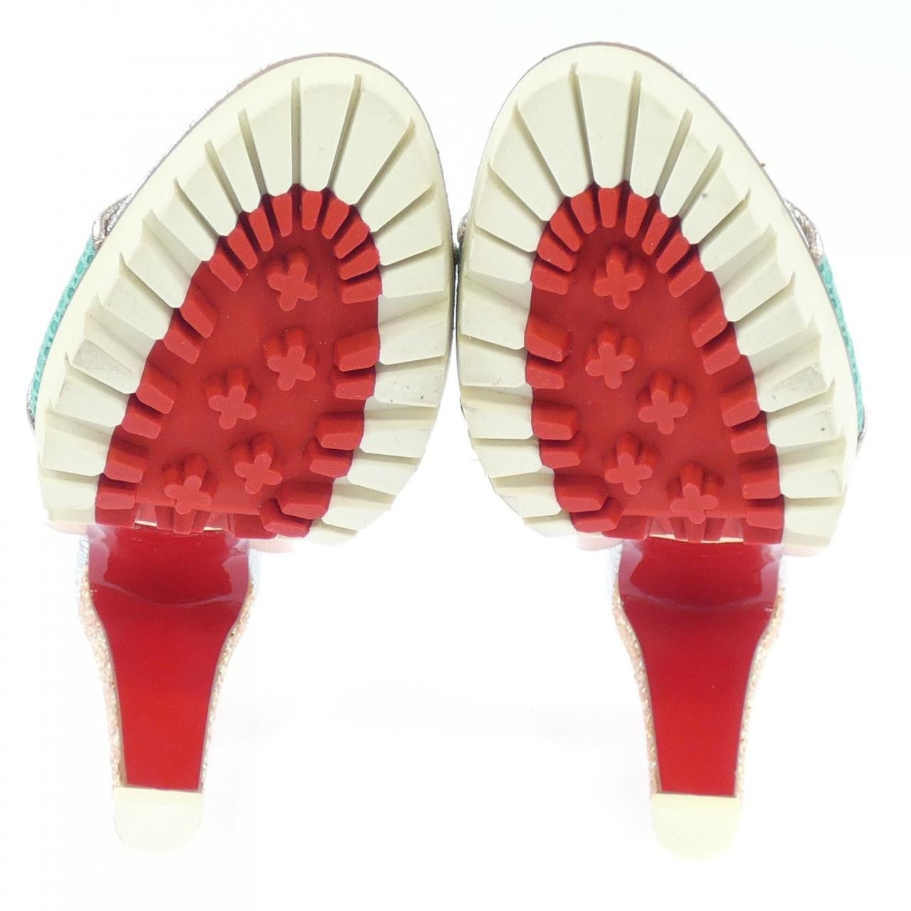 Christian Louboutin Christian Louboutin Christian Louboutin Sandals Leather Shoes DUTY FREE for USA Size ONE SIZE - 4 Thumbnail