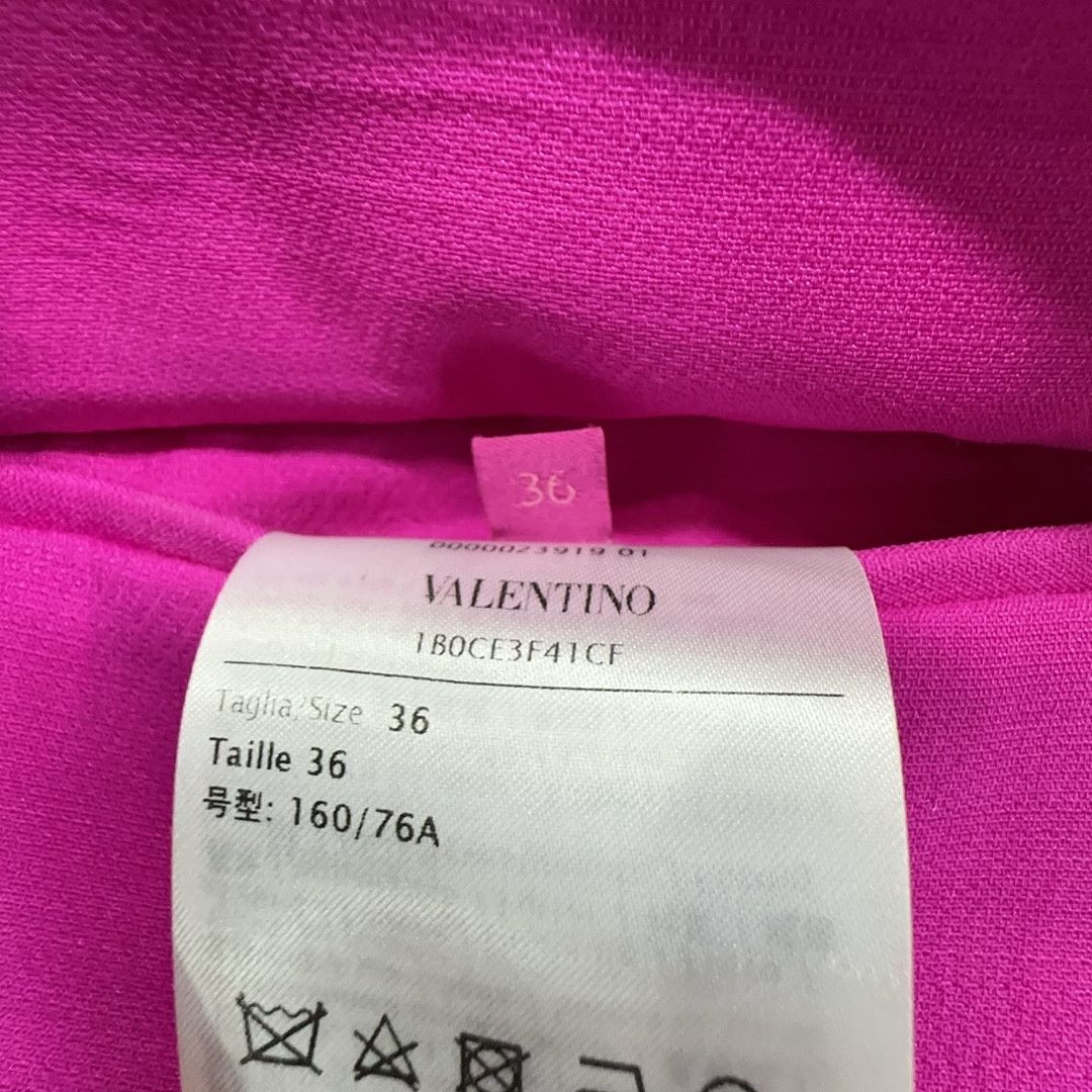 Valentino Valentino Pink Double Breasted Blazer Size 36 Size XS / US 0-2 / IT 36-38 - 3 Thumbnail