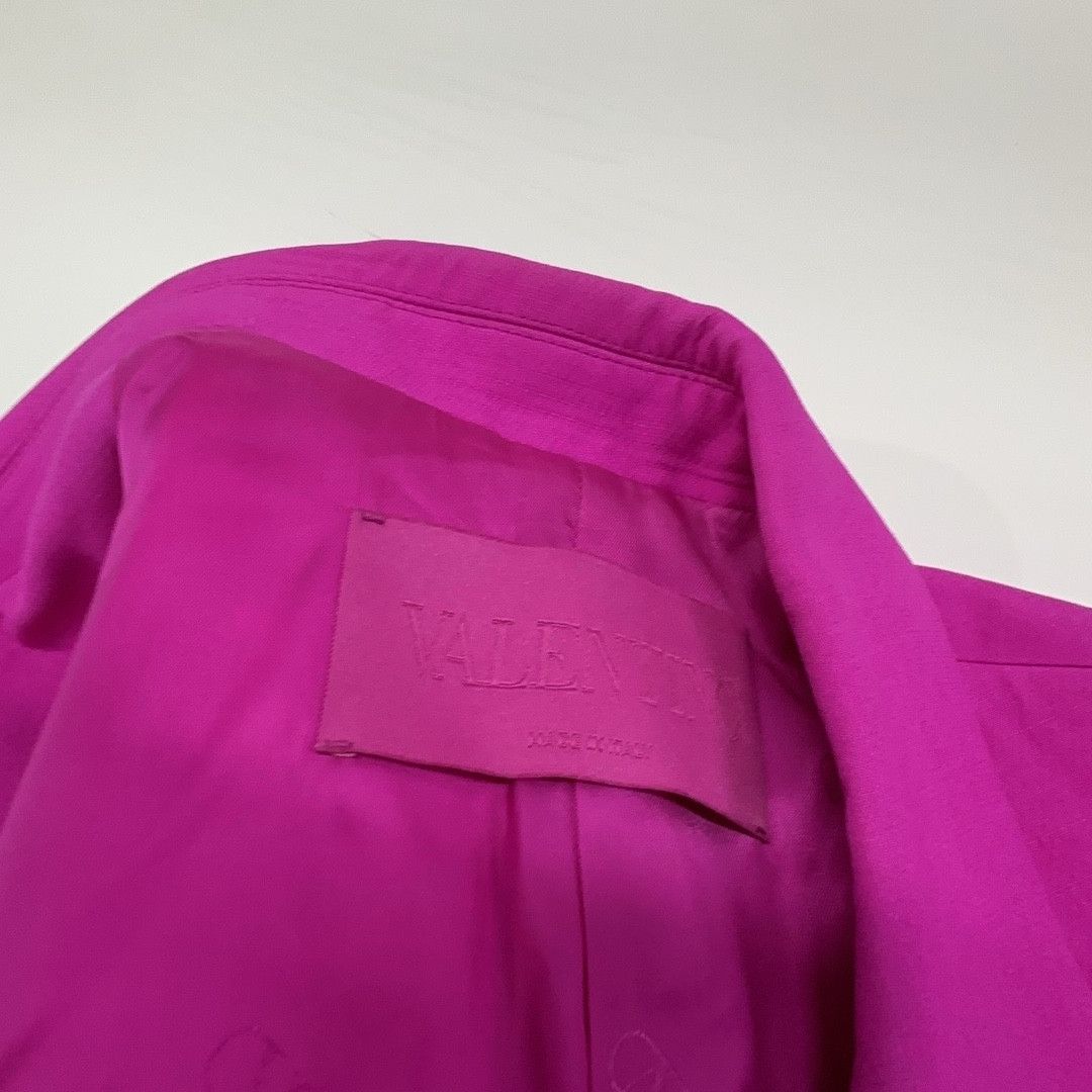 Valentino Valentino Pink Double Breasted Blazer Size 36 Size XS / US 0-2 / IT 36-38 - 5 Thumbnail