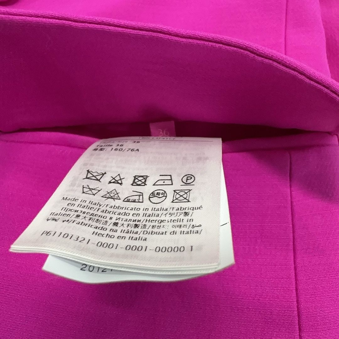 Valentino Valentino Pink Double Breasted Blazer Size 36 Size XS / US 0-2 / IT 36-38 - 4 Thumbnail