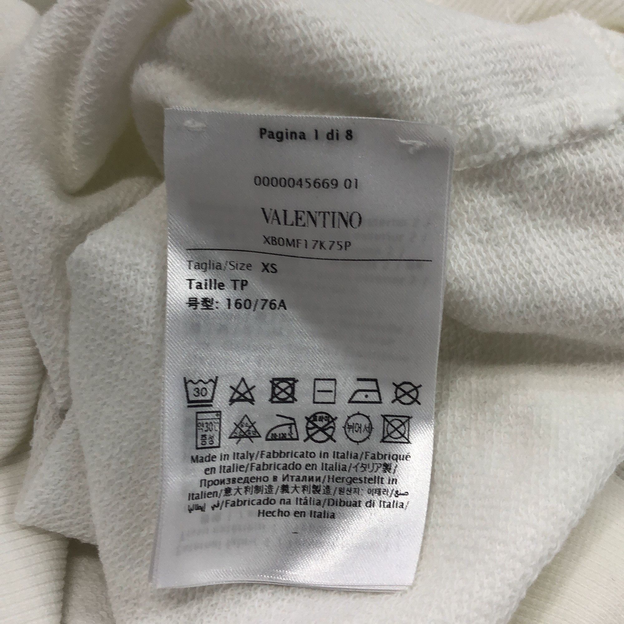 Valentino Valentino Archive 1971 Graphic Hoodie Size XS Size XS / US 0-2 / IT 36-38 - 3 Thumbnail