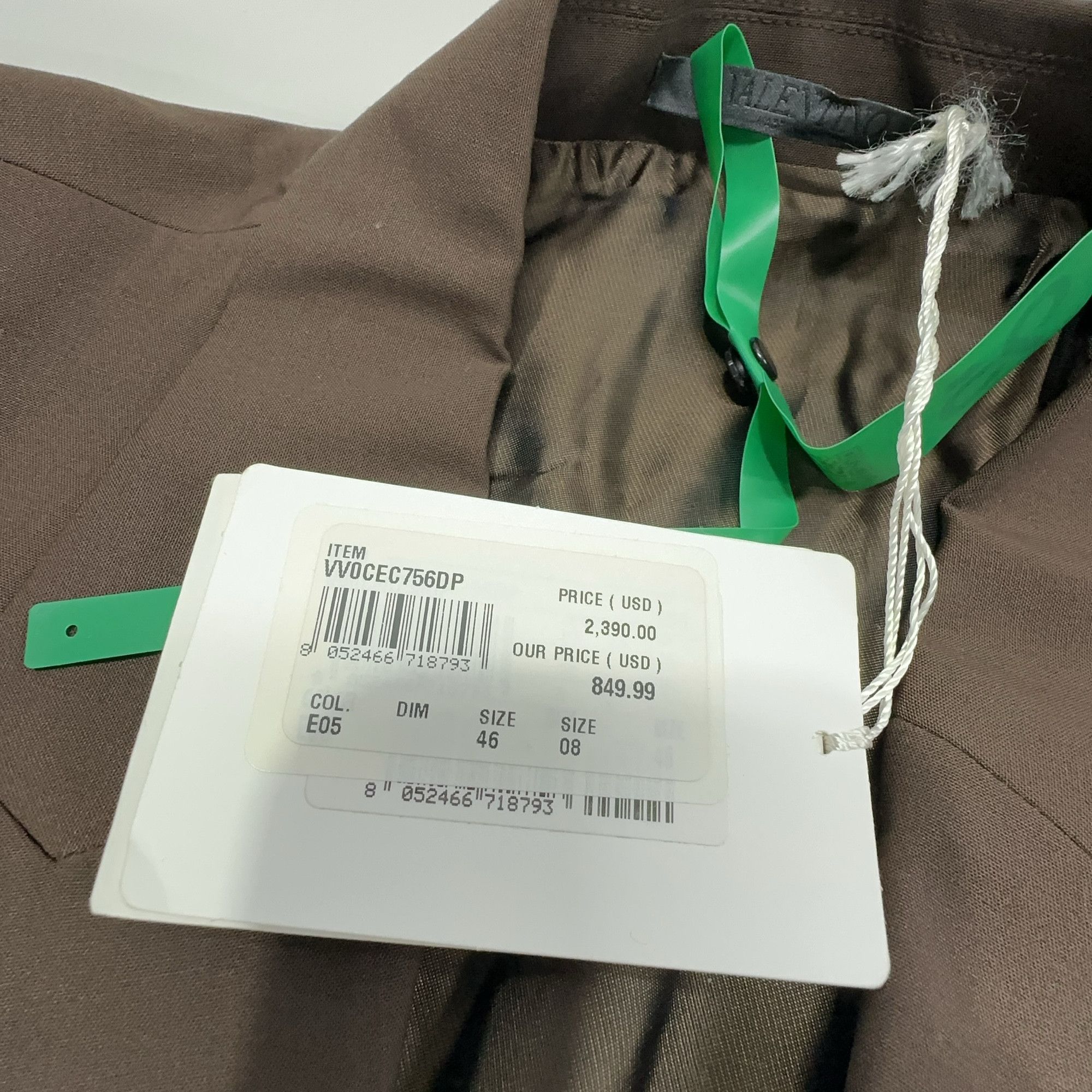 Valentino Valentino Wool Blend Single Breasted Blazer Size 36R Size 36R - 3 Thumbnail
