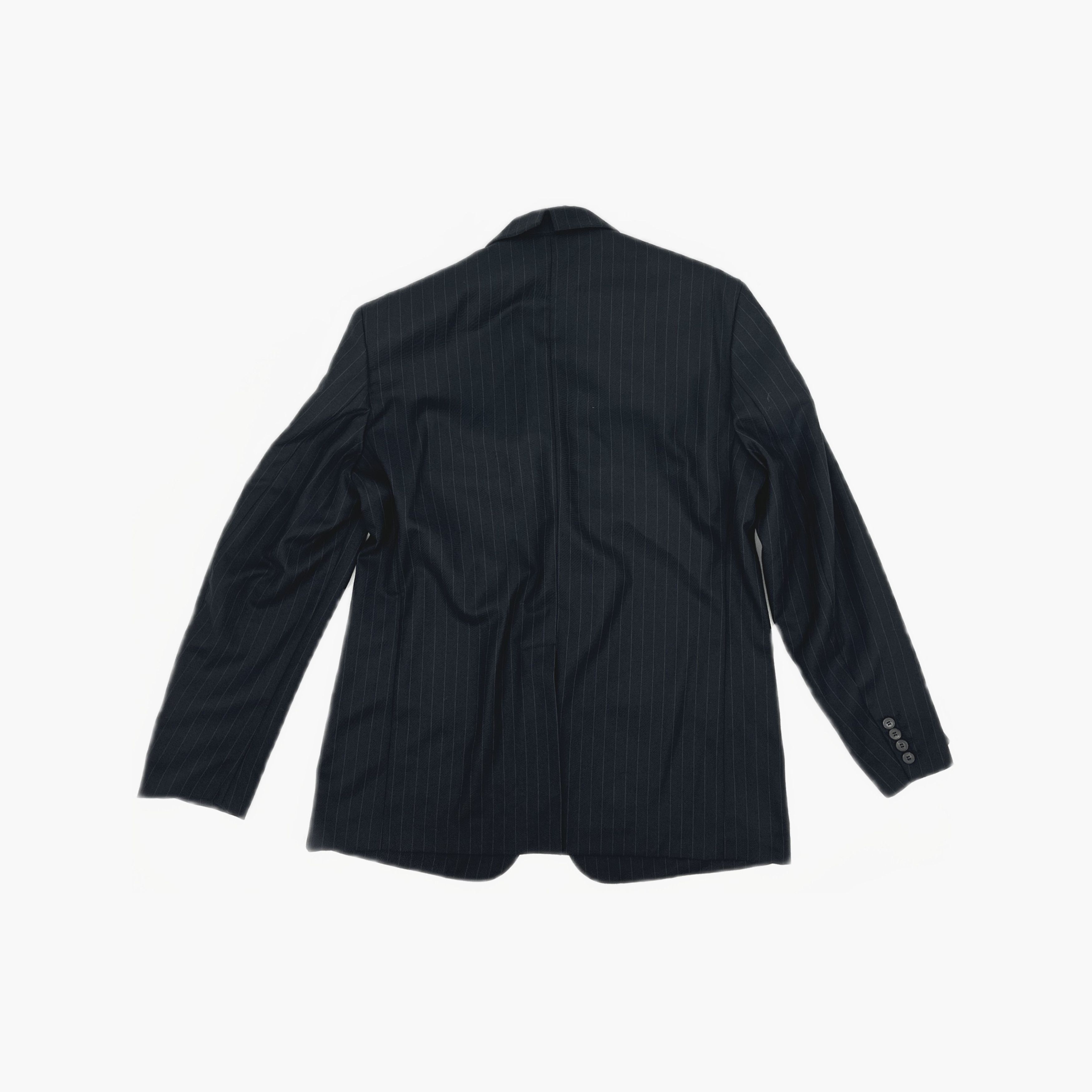 Valentino Valentino Pinstripe Blazer Size M Size 38R - 2 Thumbnail