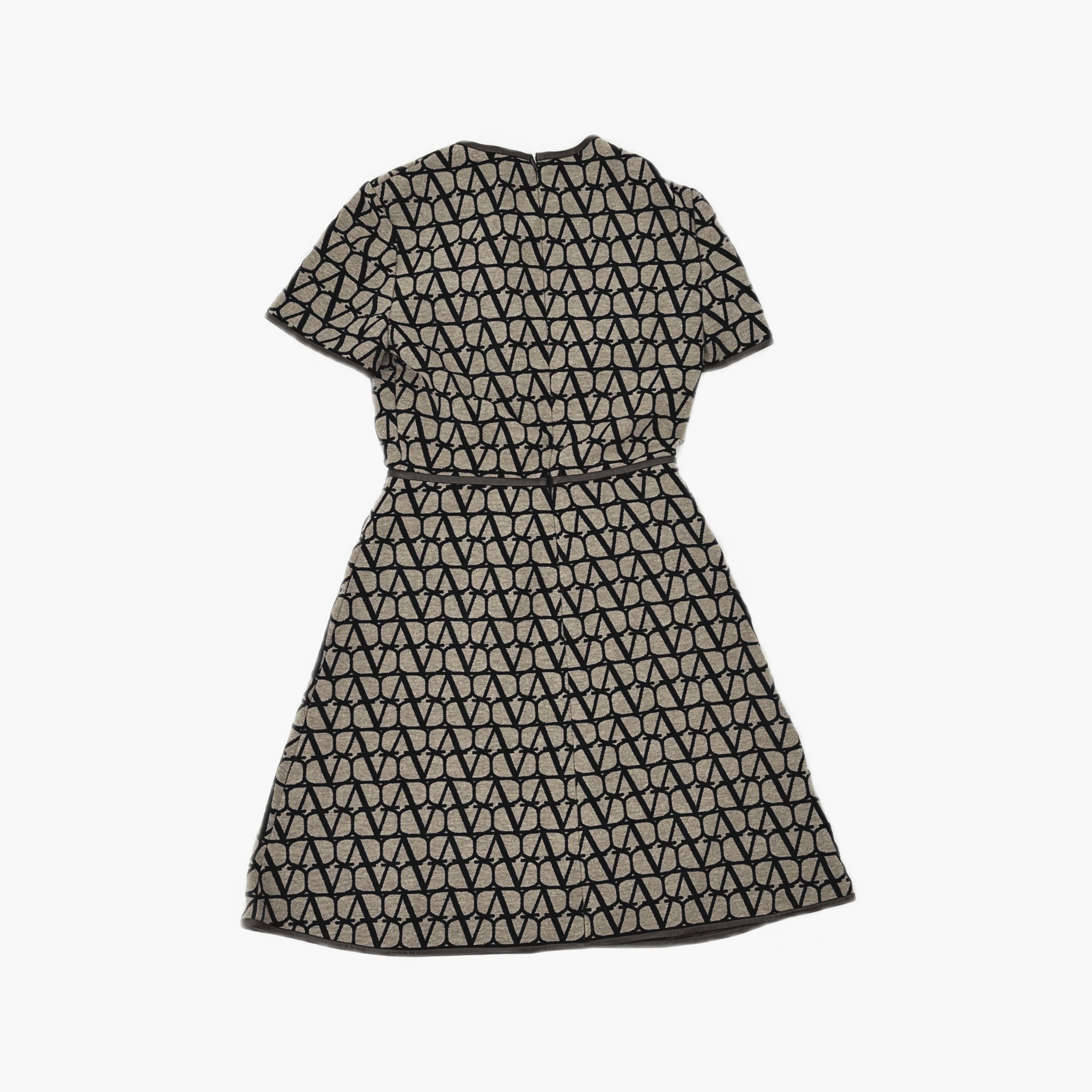 Valentino Valentino Monogram Mini Dress Size 38 Size XS / US 0-2 / IT 36-38 - 2 Thumbnail