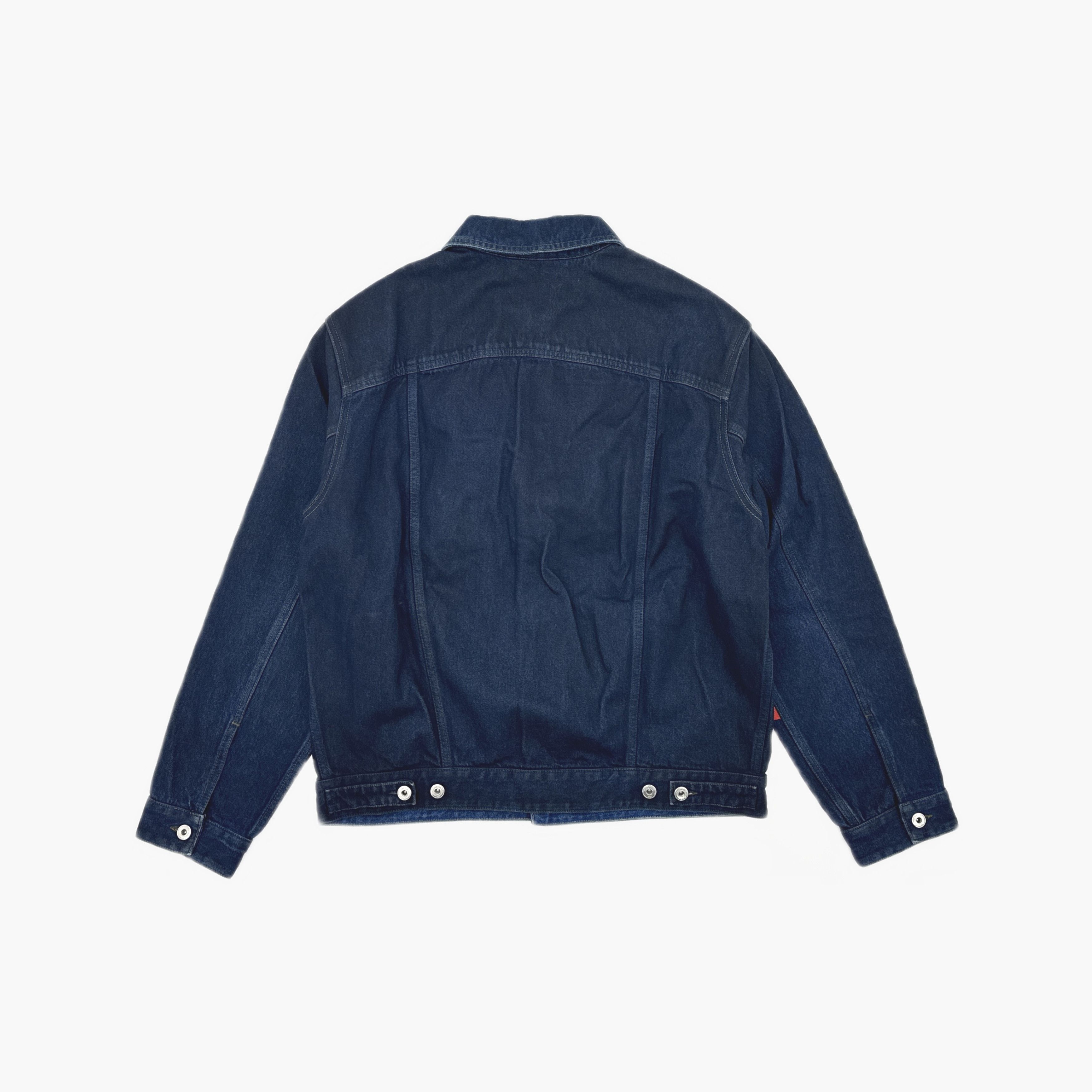 Valentino Valentino Large V Logo Denim Jacket Size S Size US S / EU 44-46 / 1 - 2 Thumbnail