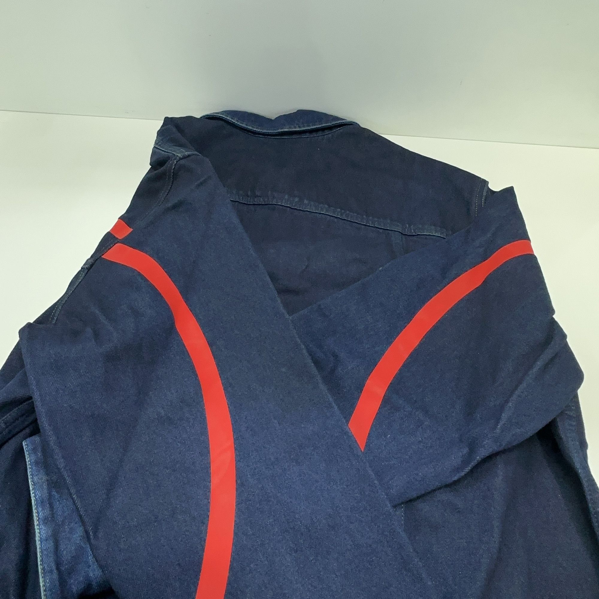 Valentino Valentino Large V Logo Denim Jacket Size S Size US S / EU 44-46 / 1 - 10 Thumbnail