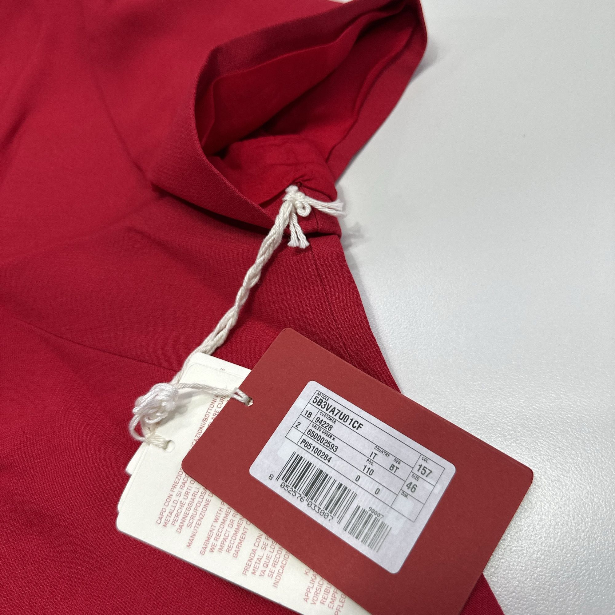Valentino Valentino Red Mini Dress Size 46 Size L / US 10 / IT 46 - 3 Thumbnail