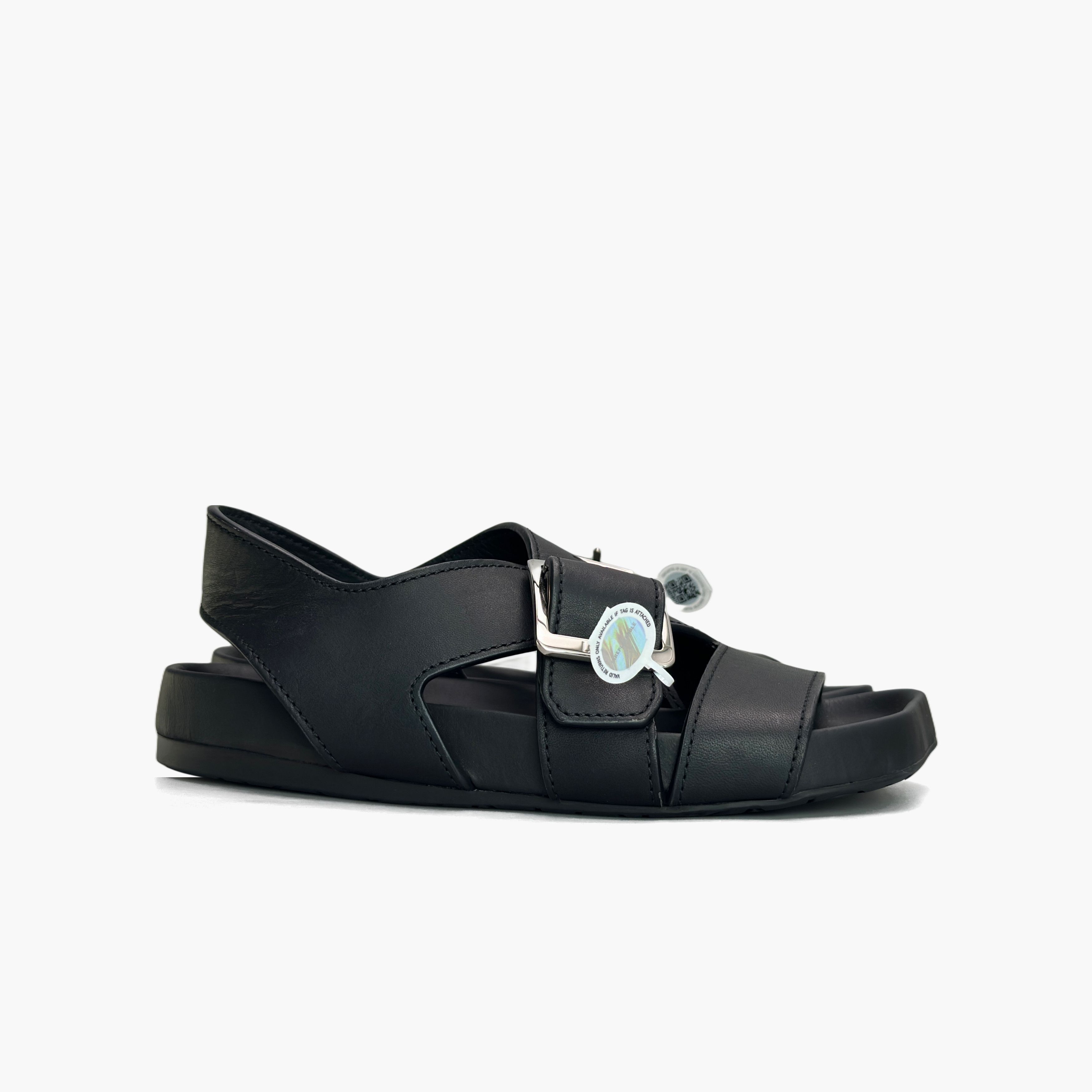 Loewe Loewe Buckle Leather Sandals Size 37 Size US 7 / IT 37 - 4 Thumbnail