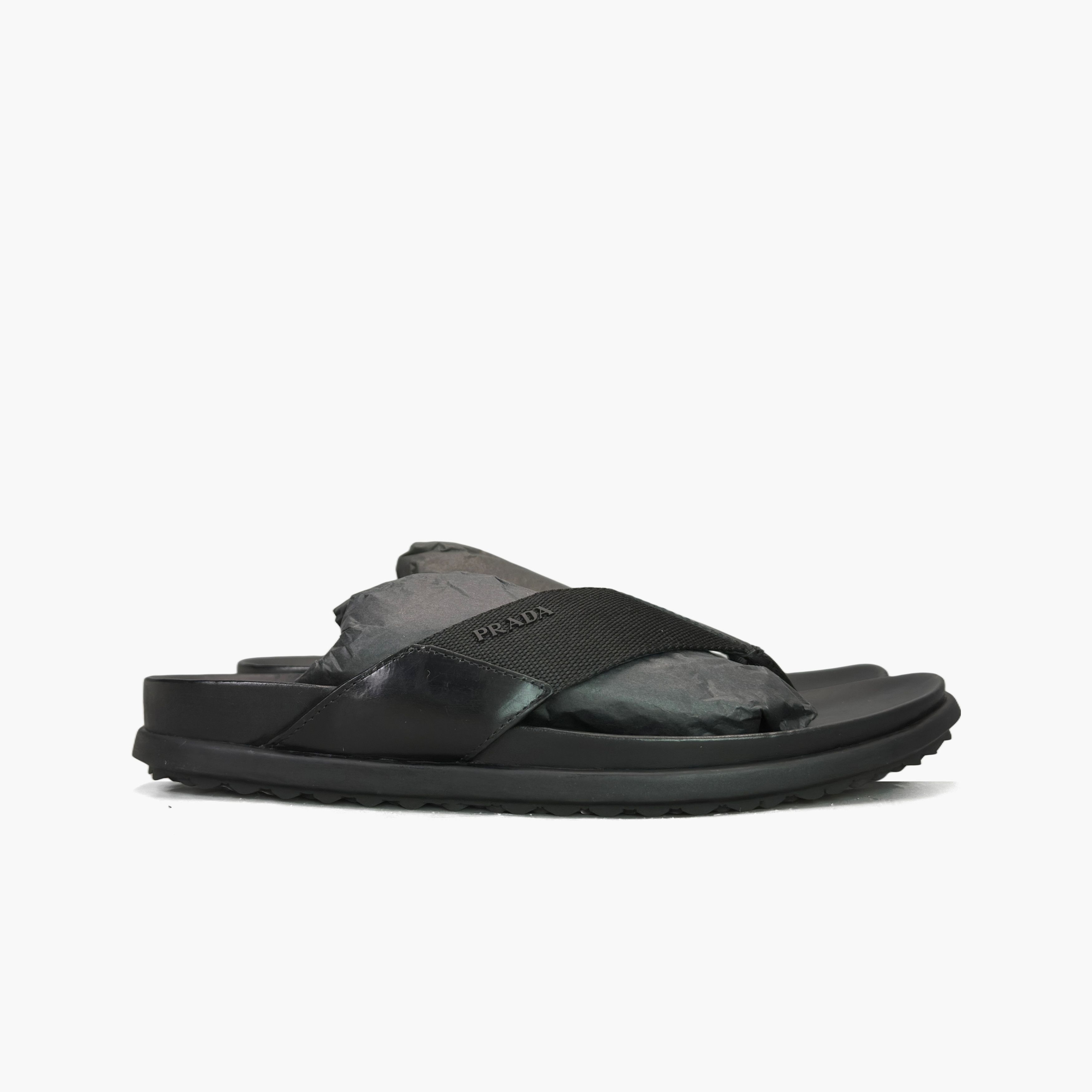 Prada Prada Logo Thong Sandals Size 9 Size US 9 / EU 42 - 4 Thumbnail