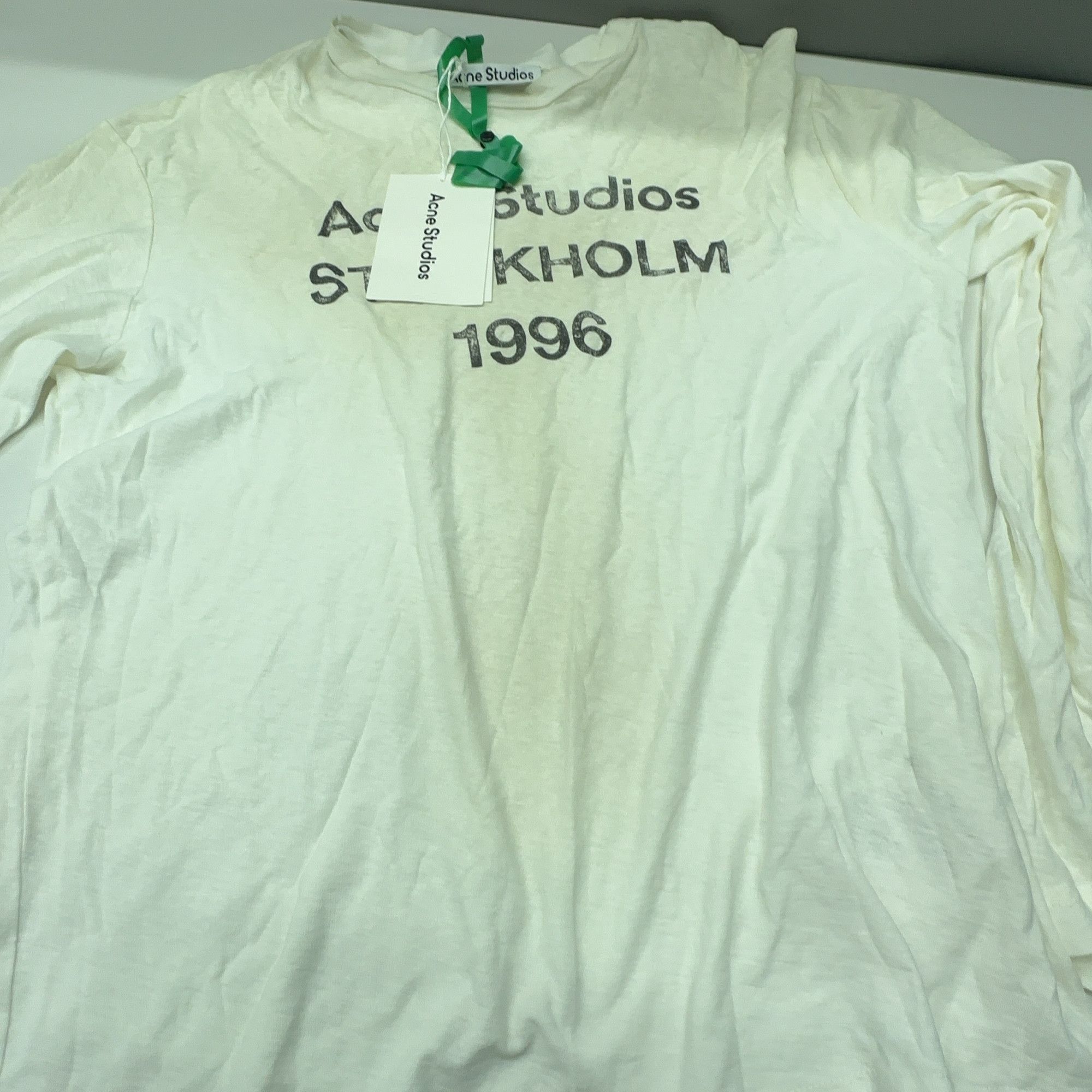 Acne Studios Acne Studios 1996 Logo Long Sleeve T-Shirt Size XXS Size US XXS / EU 40 - 6 Thumbnail