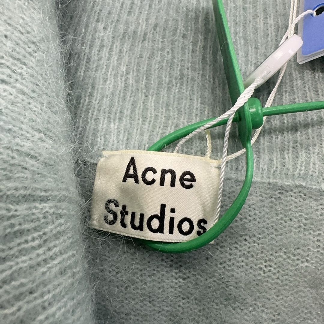 Acne Studios Acne Studios Daze Mohair Sweater Dull Jade Green Size S Size US S / EU 44-46 / 1 - 6 Thumbnail
