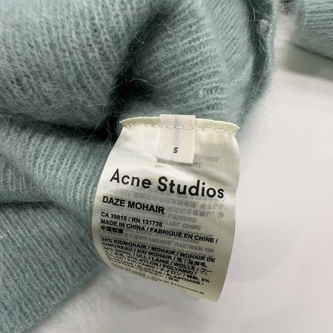 Acne Studios Acne Studios Daze Mohair Sweater Dull Jade Green Size S Size US S / EU 44-46 / 1 - 3 Thumbnail