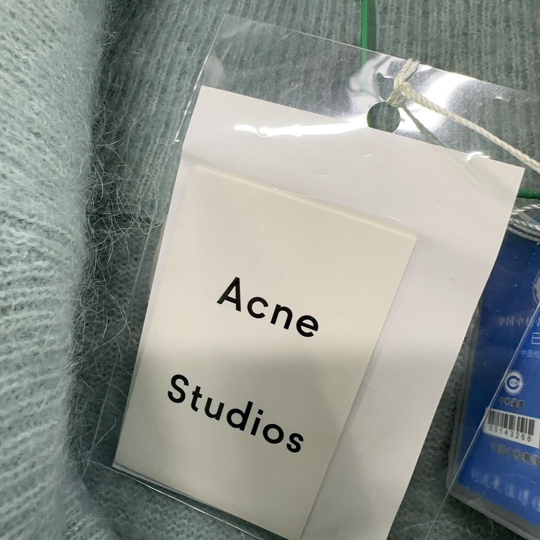 Acne Studios Acne Studios Daze Mohair Sweater Dull Jade Green Size S Size US S / EU 44-46 / 1 - 5 Thumbnail